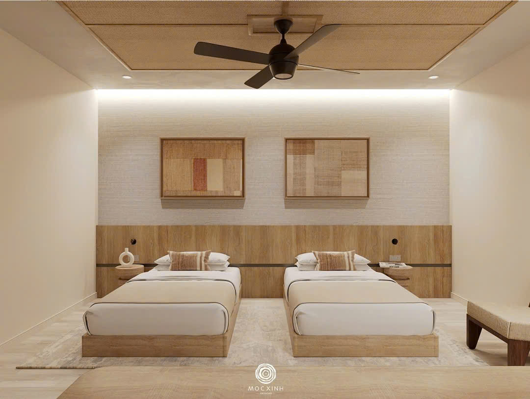 Twin Two Bedrooms One Bathroom