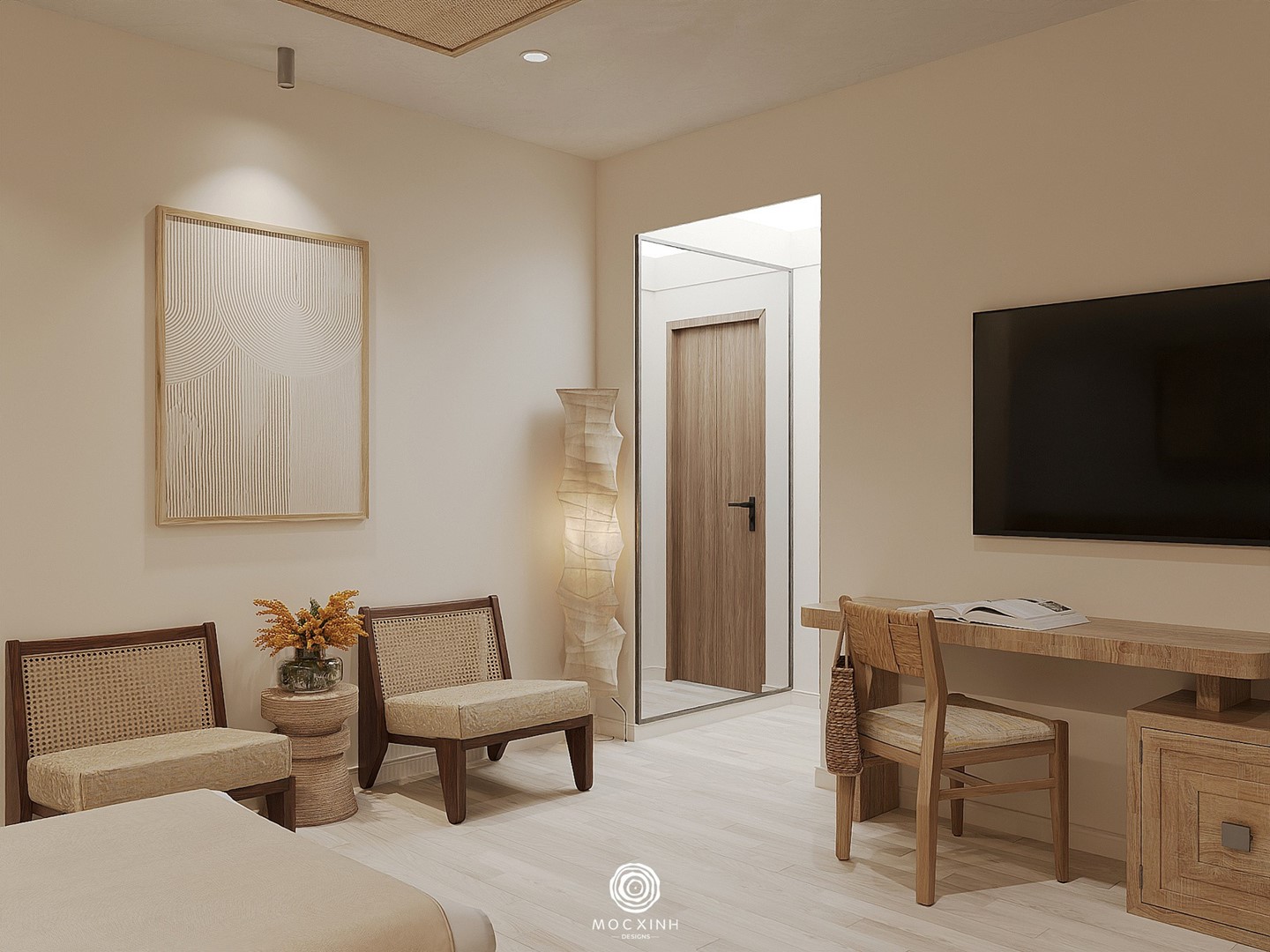 Twin Two Bedrooms One Bathroom