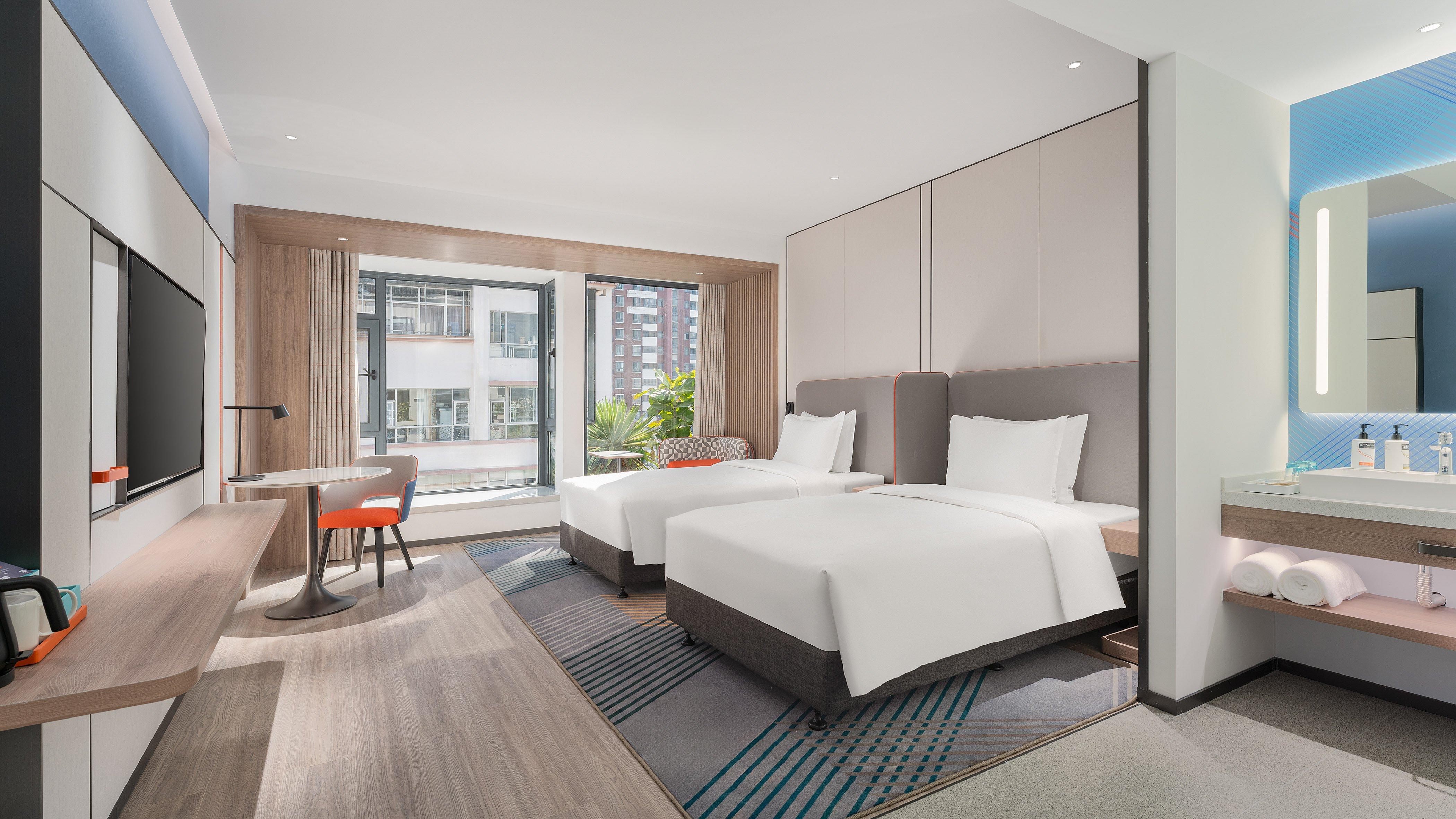 Quadruple Two Double Beds