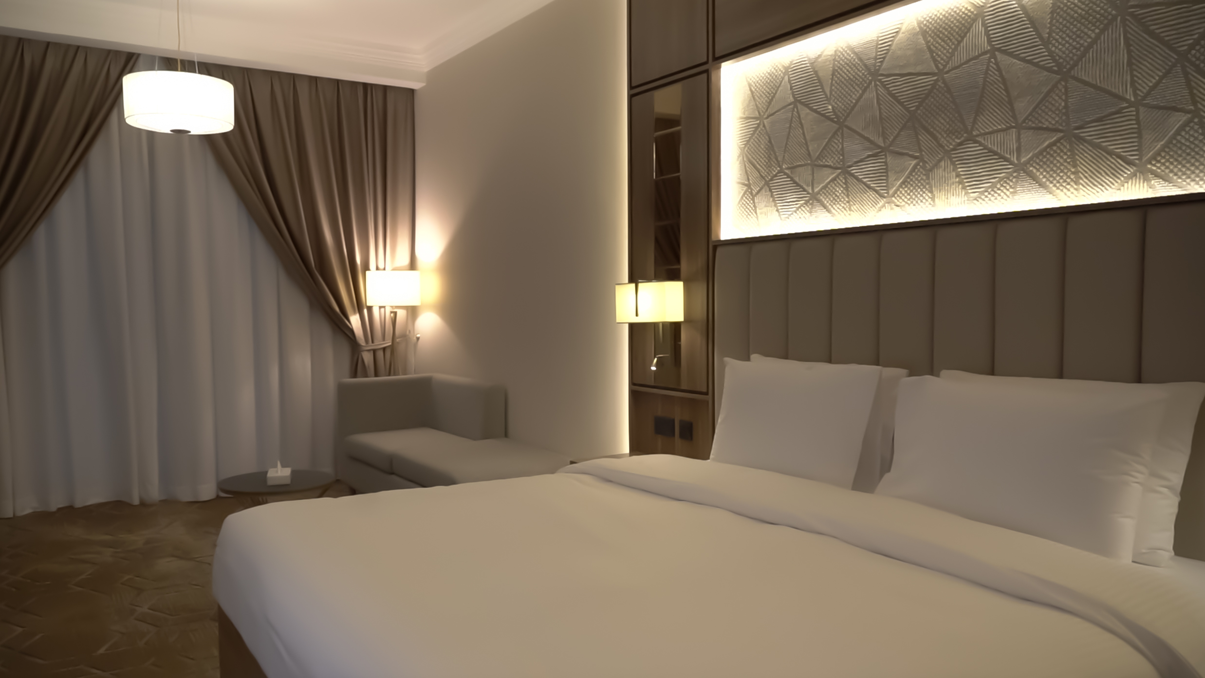 Double King Size Bed