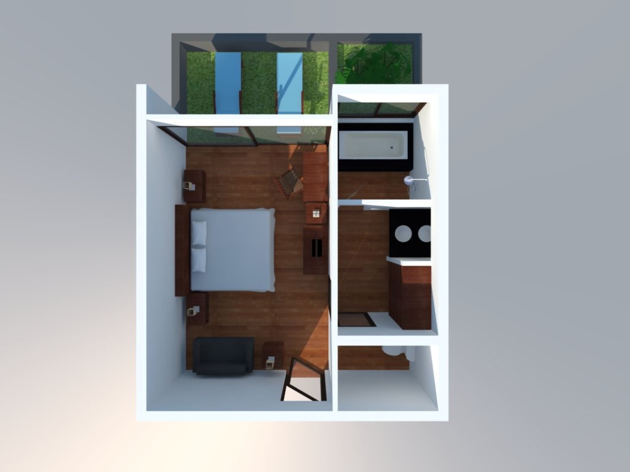 Double or Twin Deluxe Ocean View