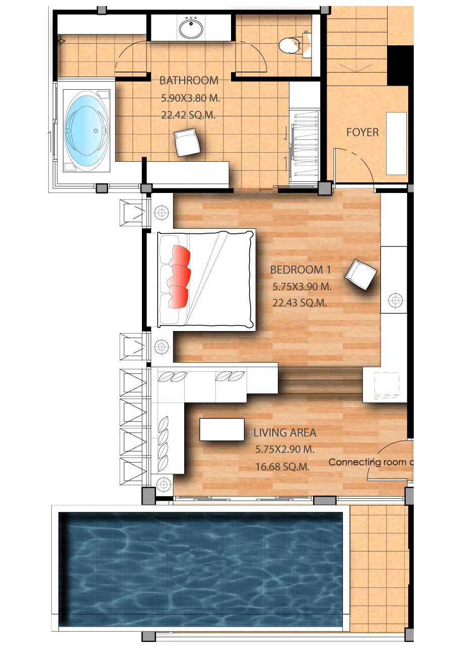 Suite with Private Pool