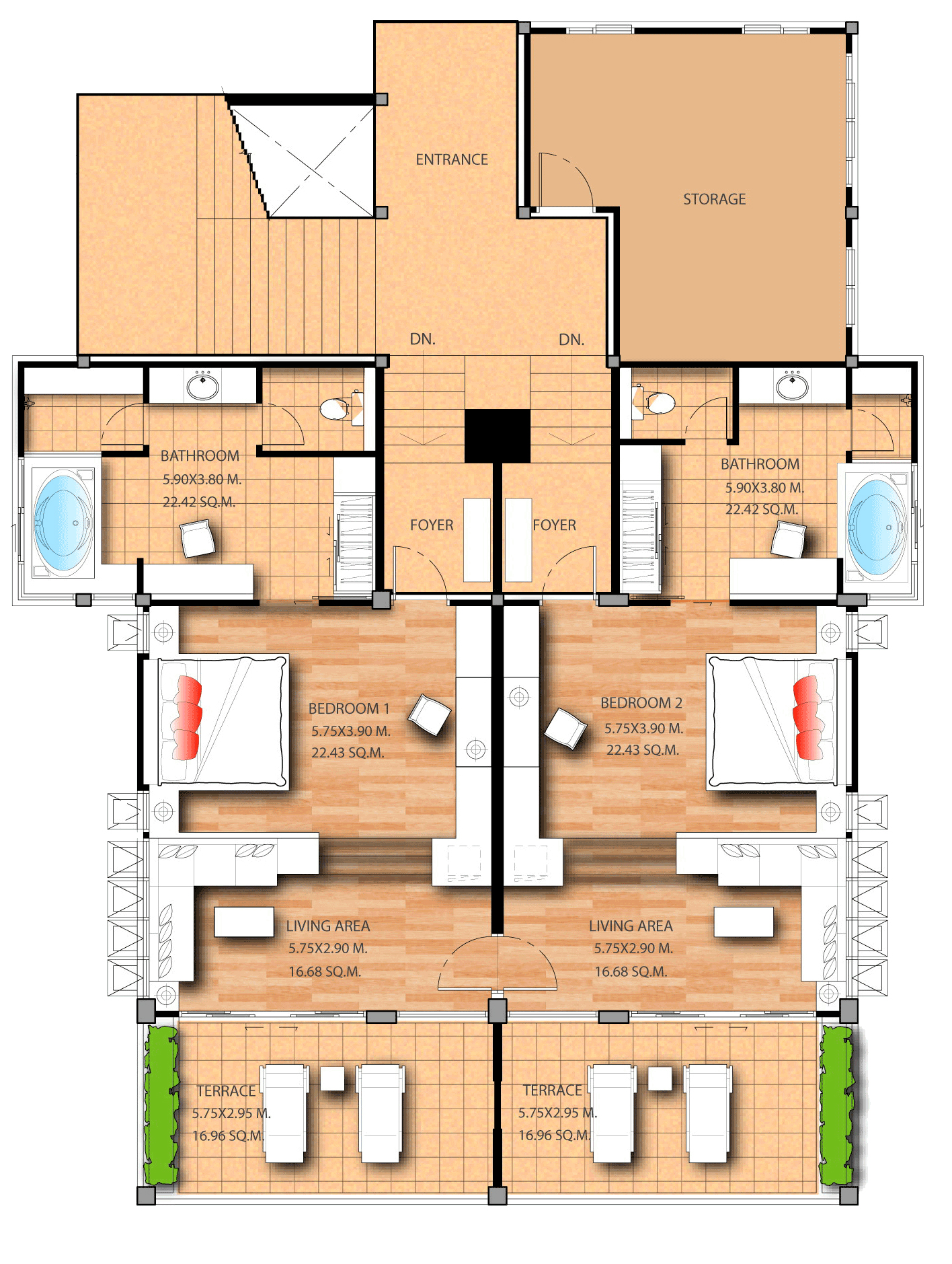 Villa Three Bedrooms with Private Pool