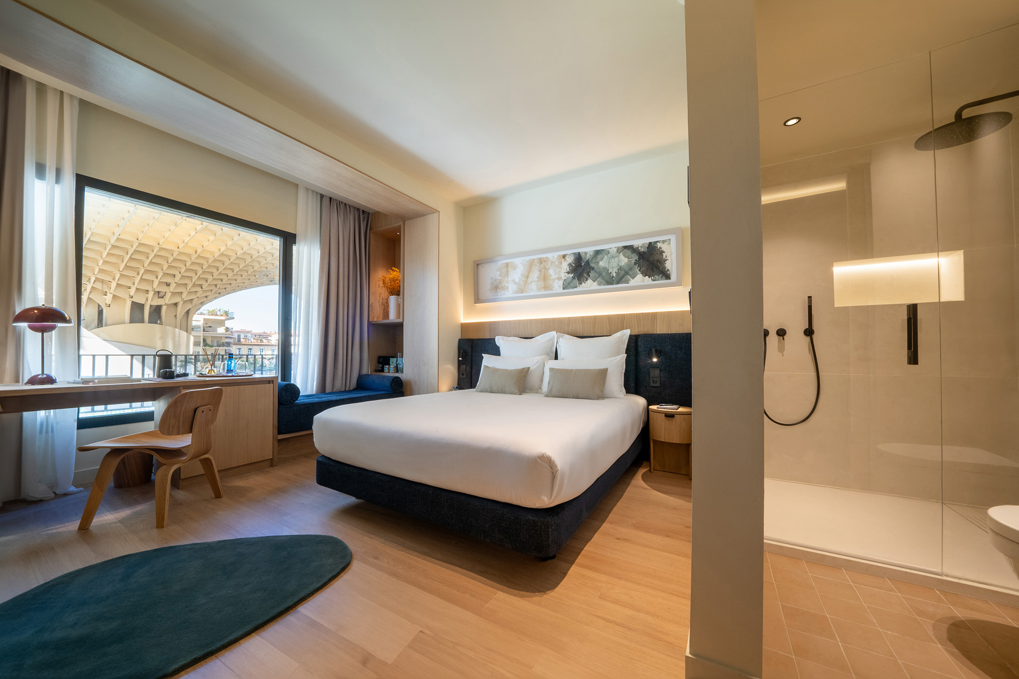 Double Single Deluxe with Balcony