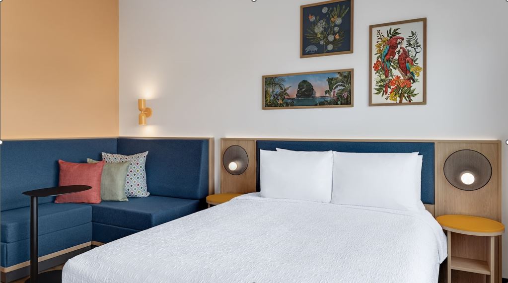 Double Queen Size Bed