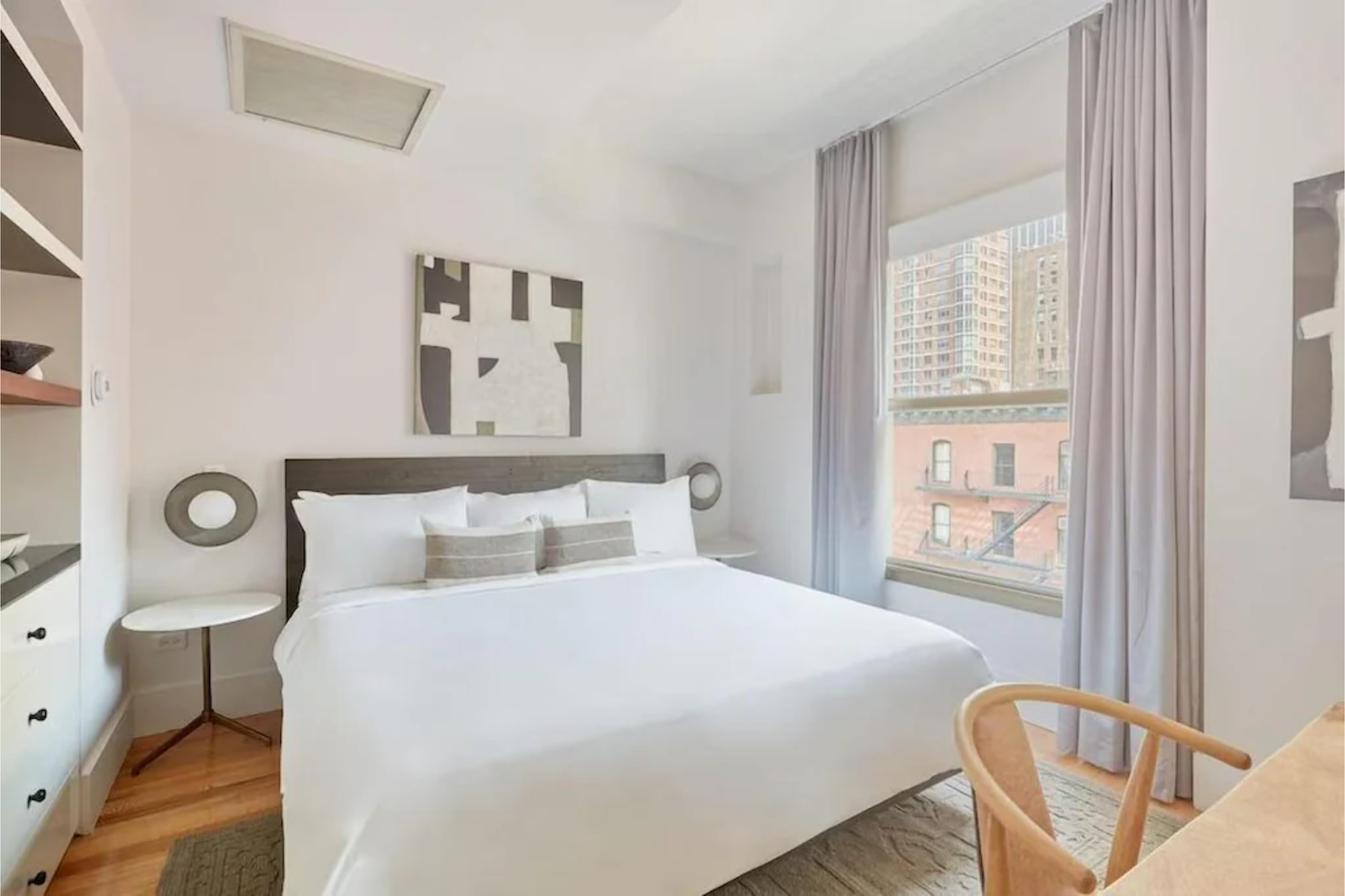 Double Guest Room King Bed