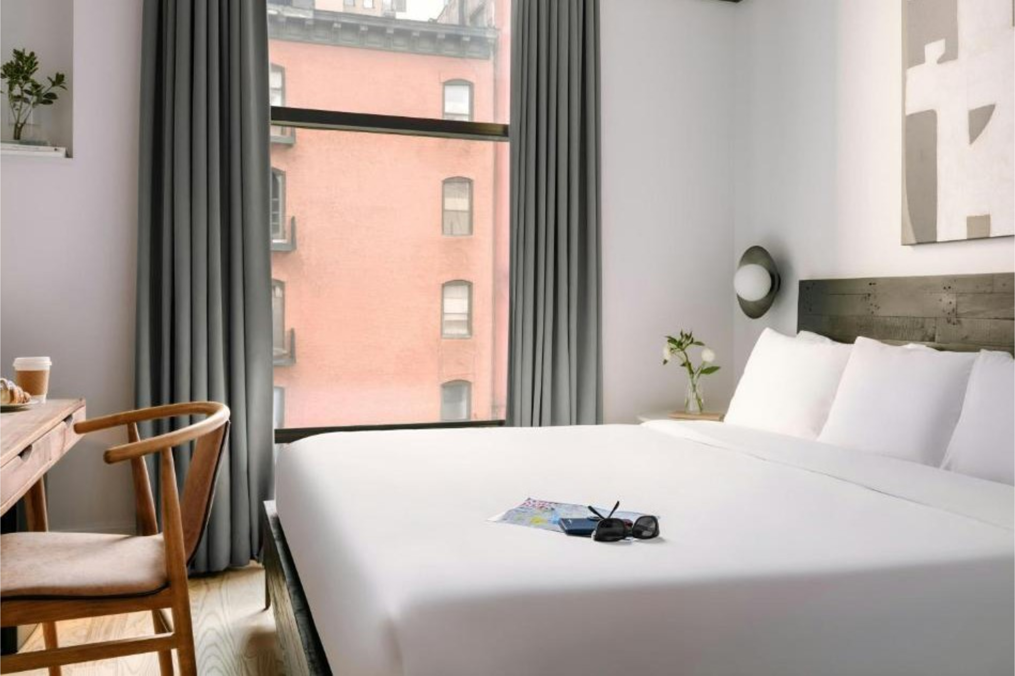 Double Guest Room King Bed