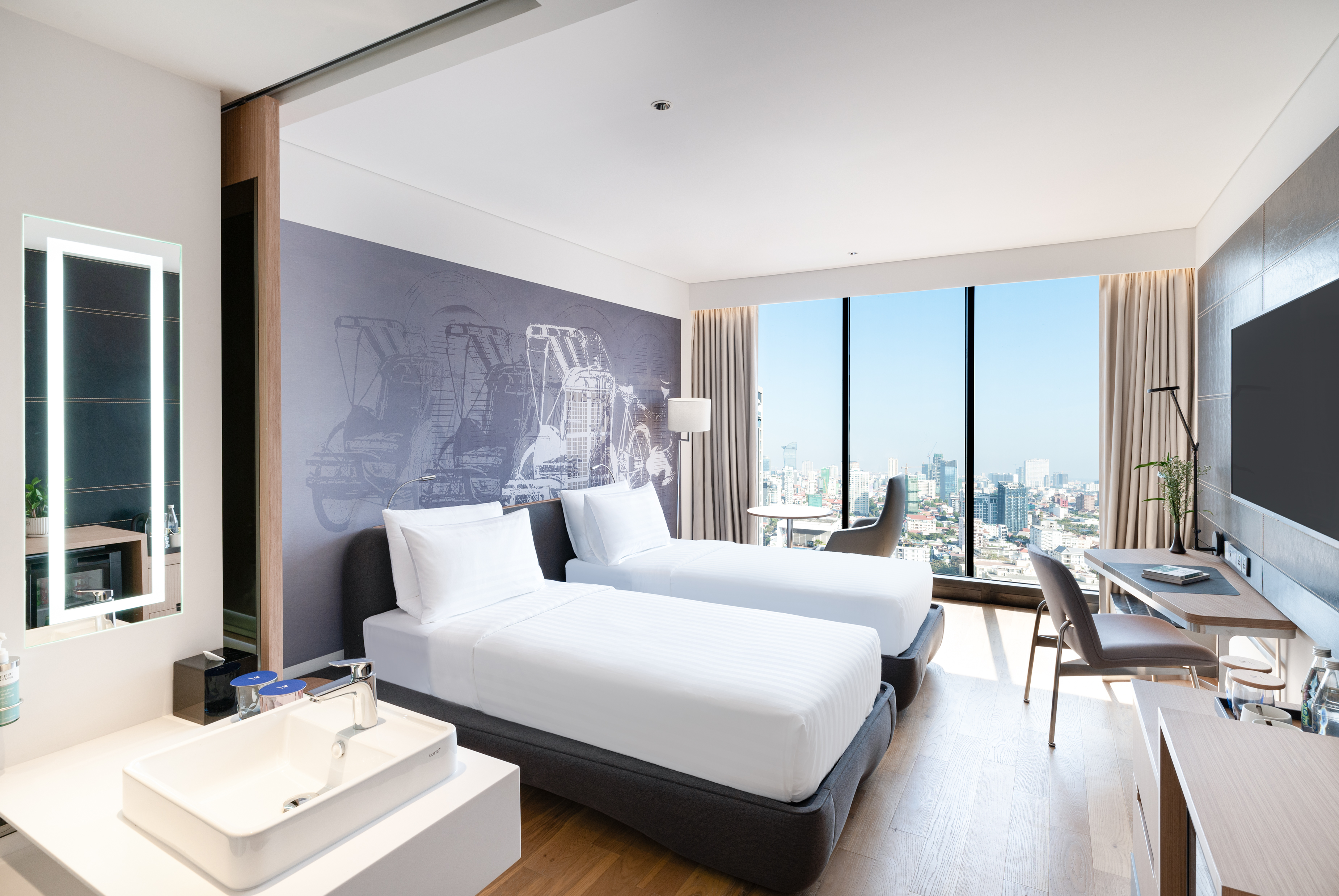 Twin Superior City View