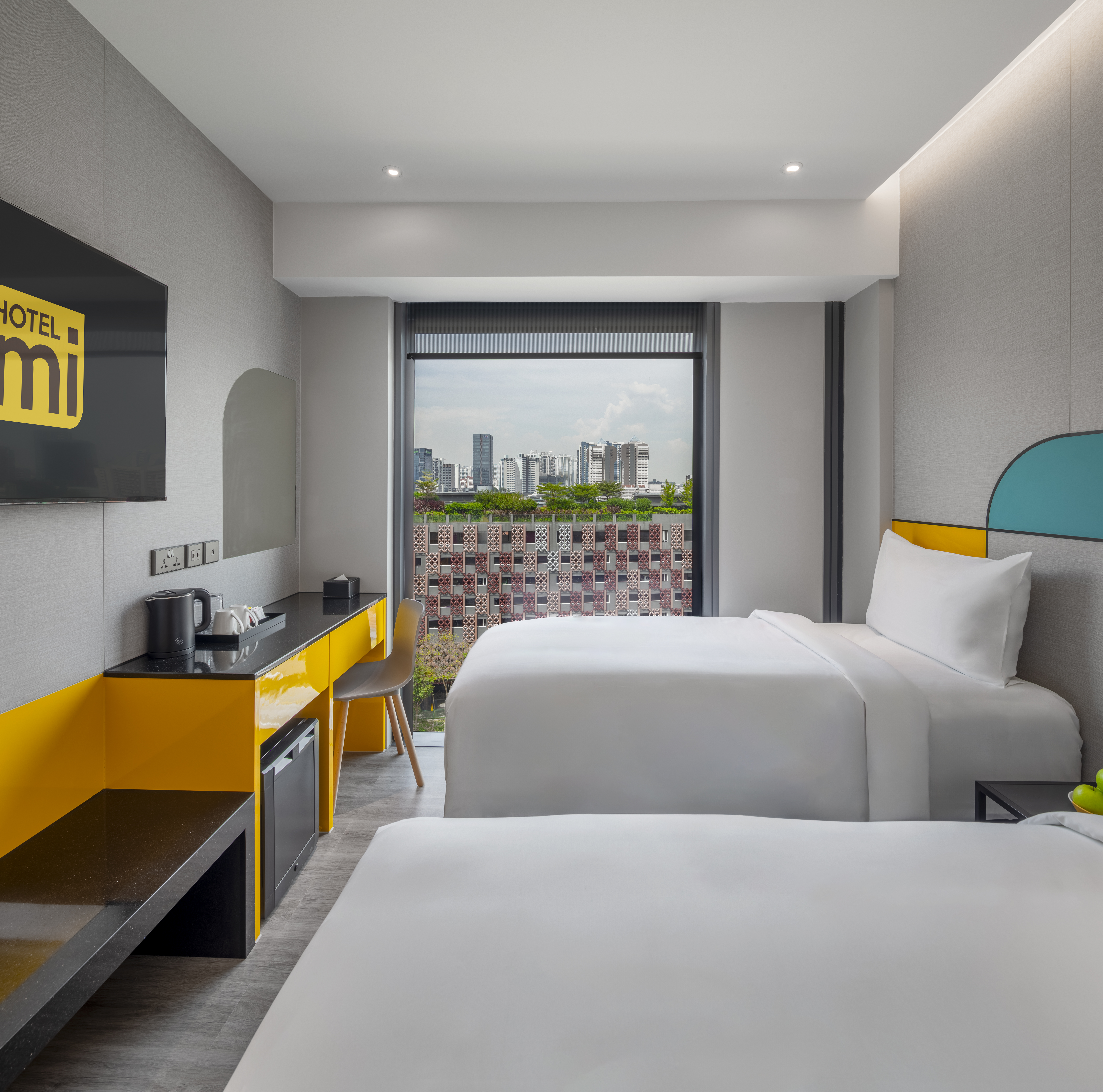 Twin Superior City View