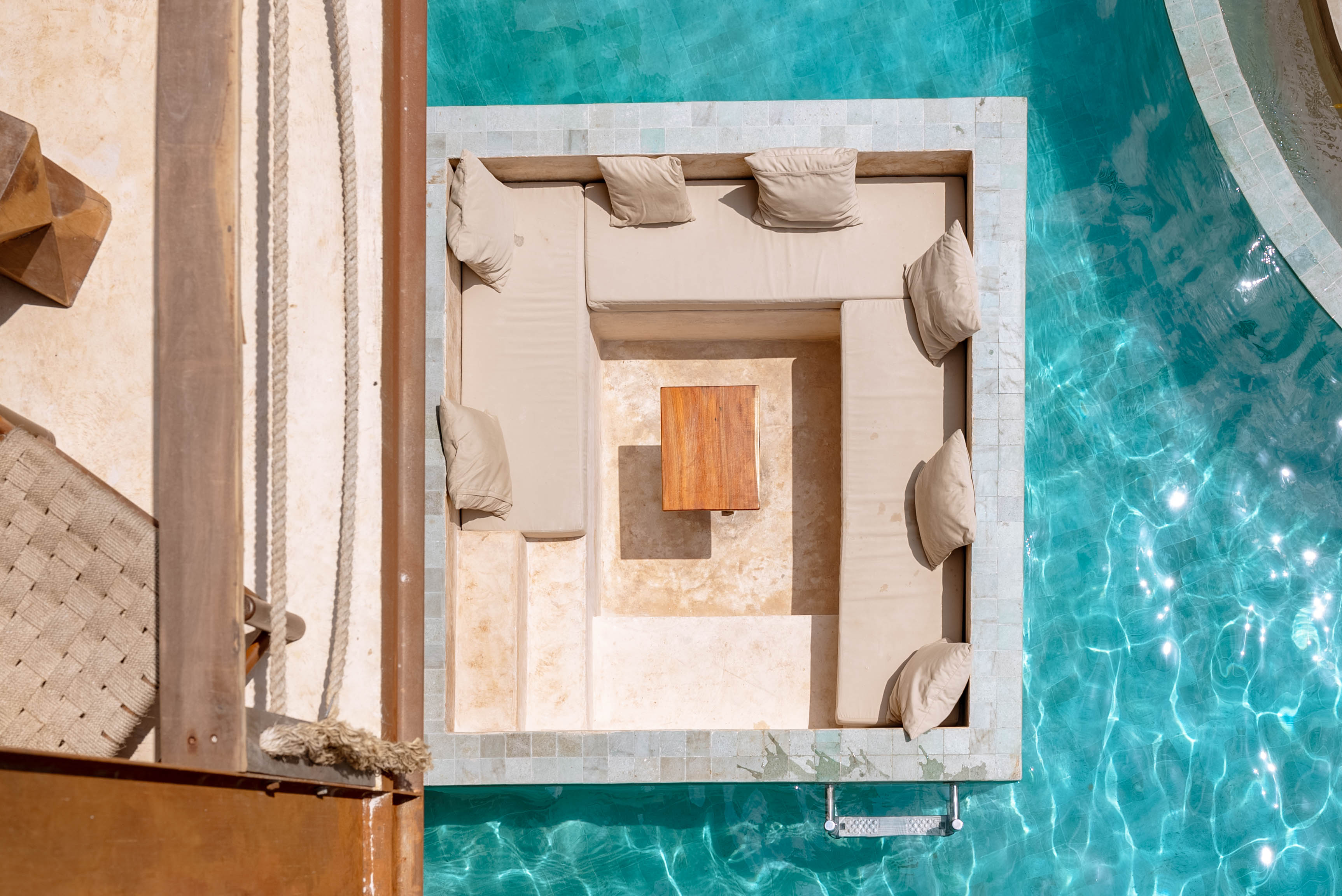 Suite Pool View Two Double Beds