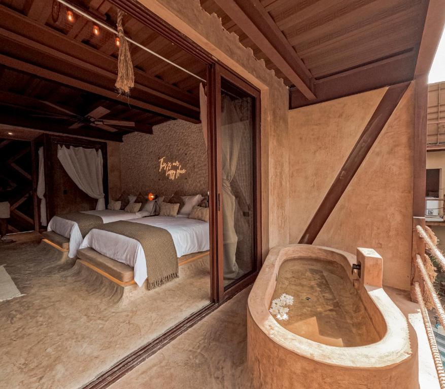 Suite Pool View Two Double Beds