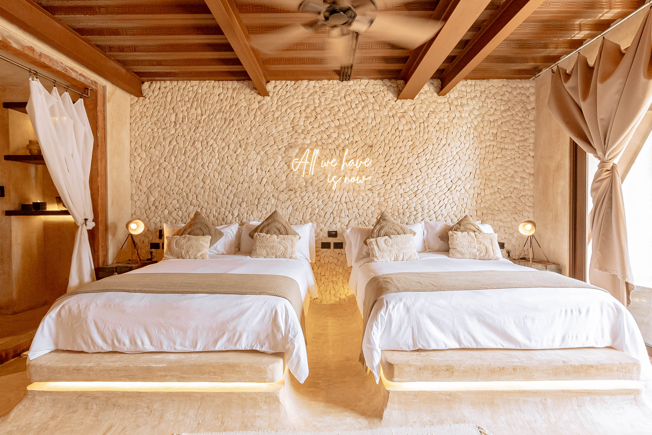 Suite Pool View Two Double Beds