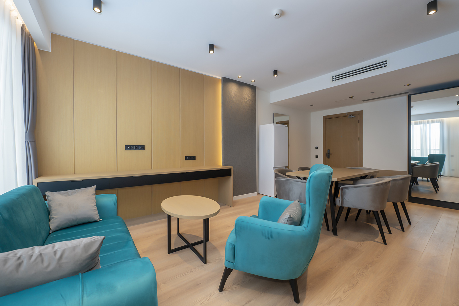 Family Room Two Bedrooms One Bathroom