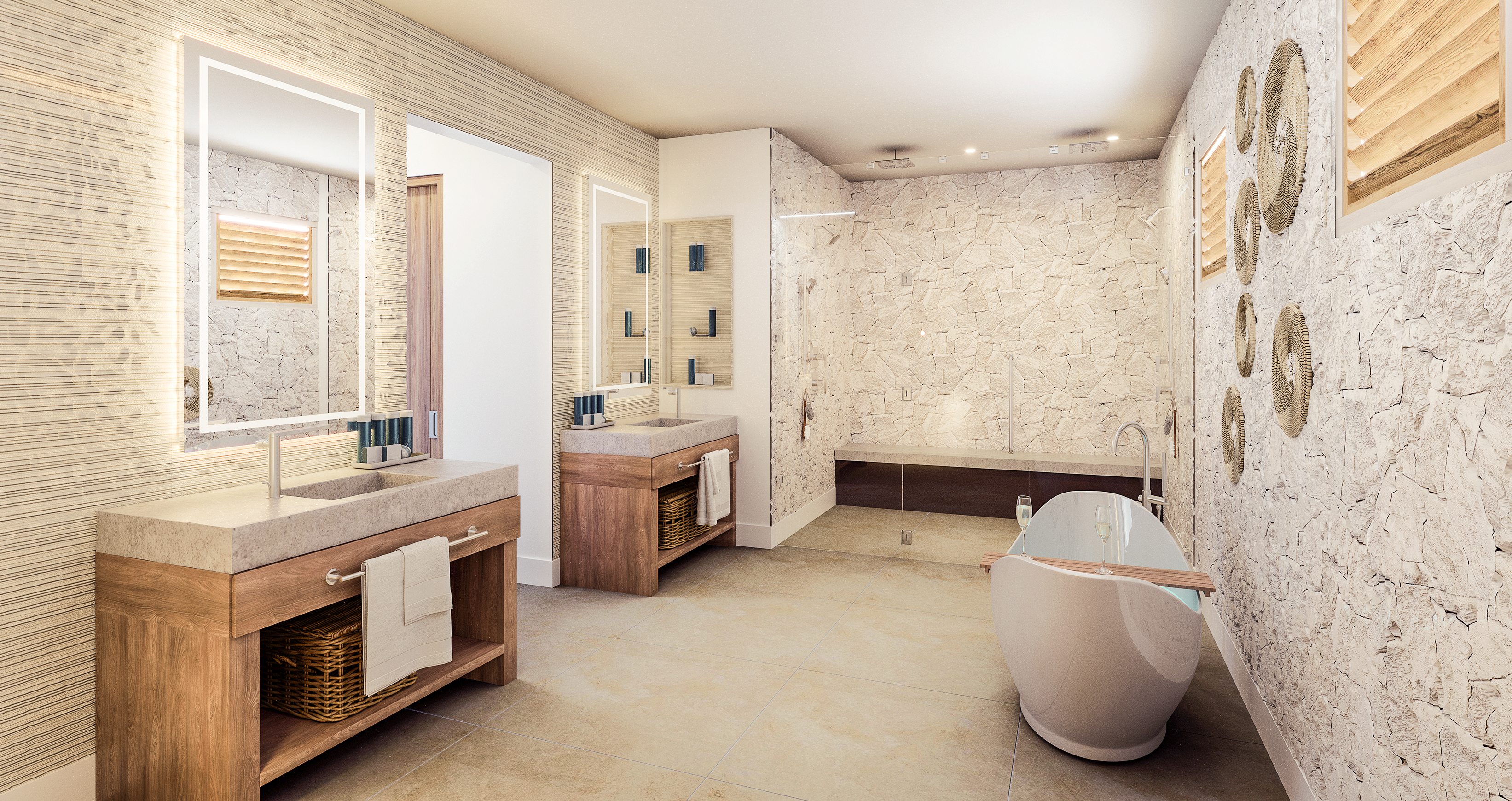 Suite Beach Front with Private Pool