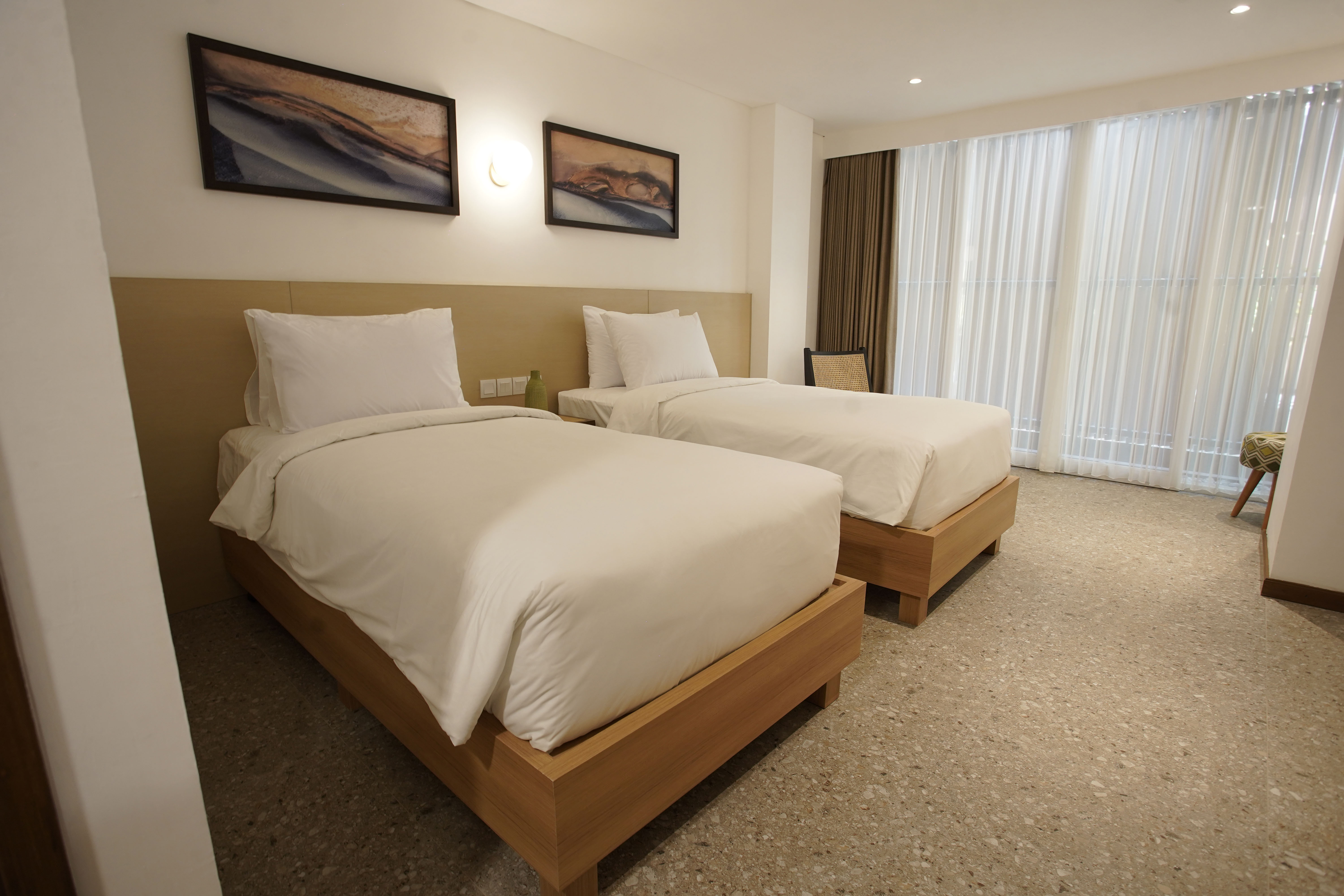 Twin Deluxe with Balcony