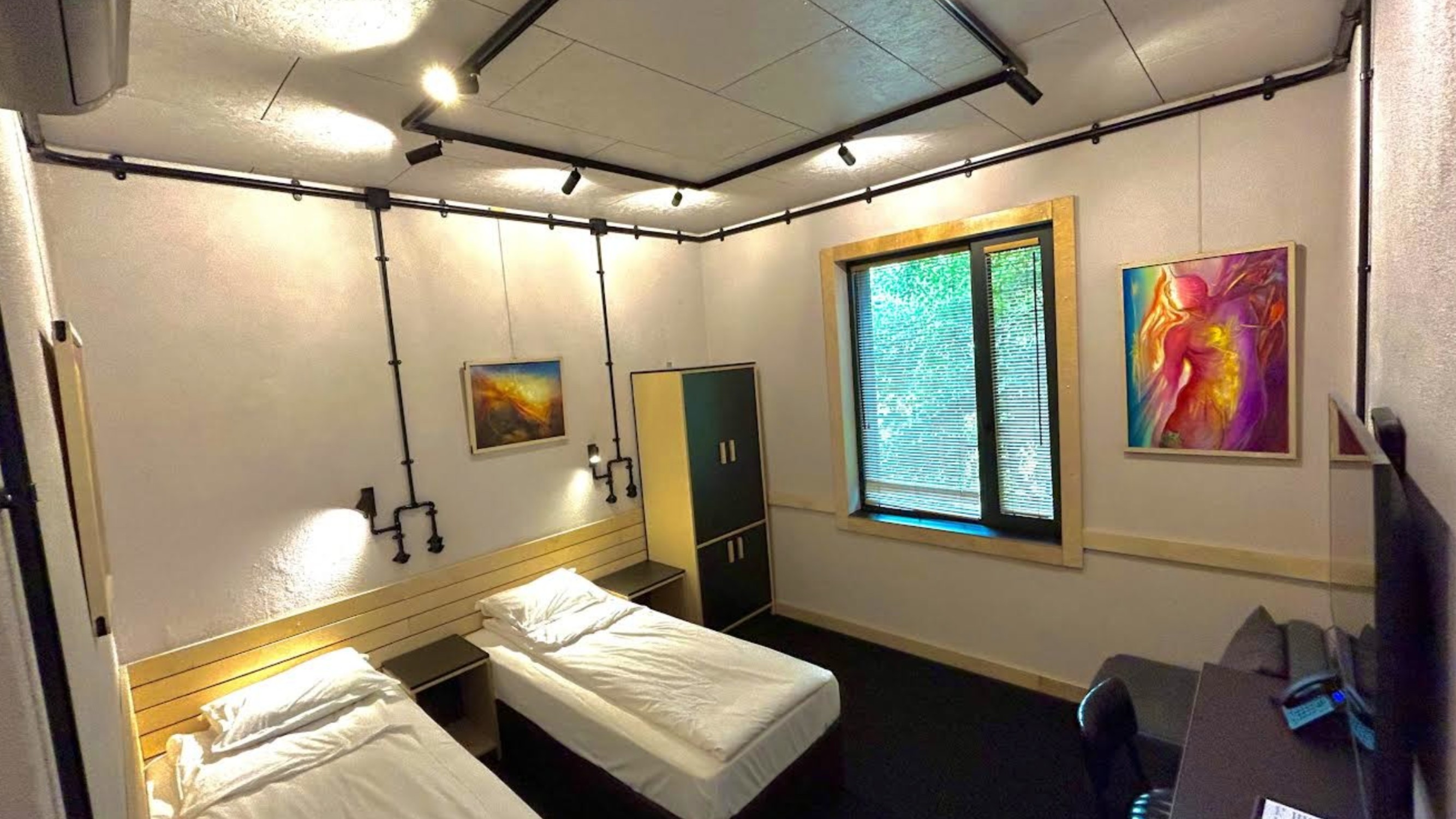 Room Two Bedrooms One Bathroom