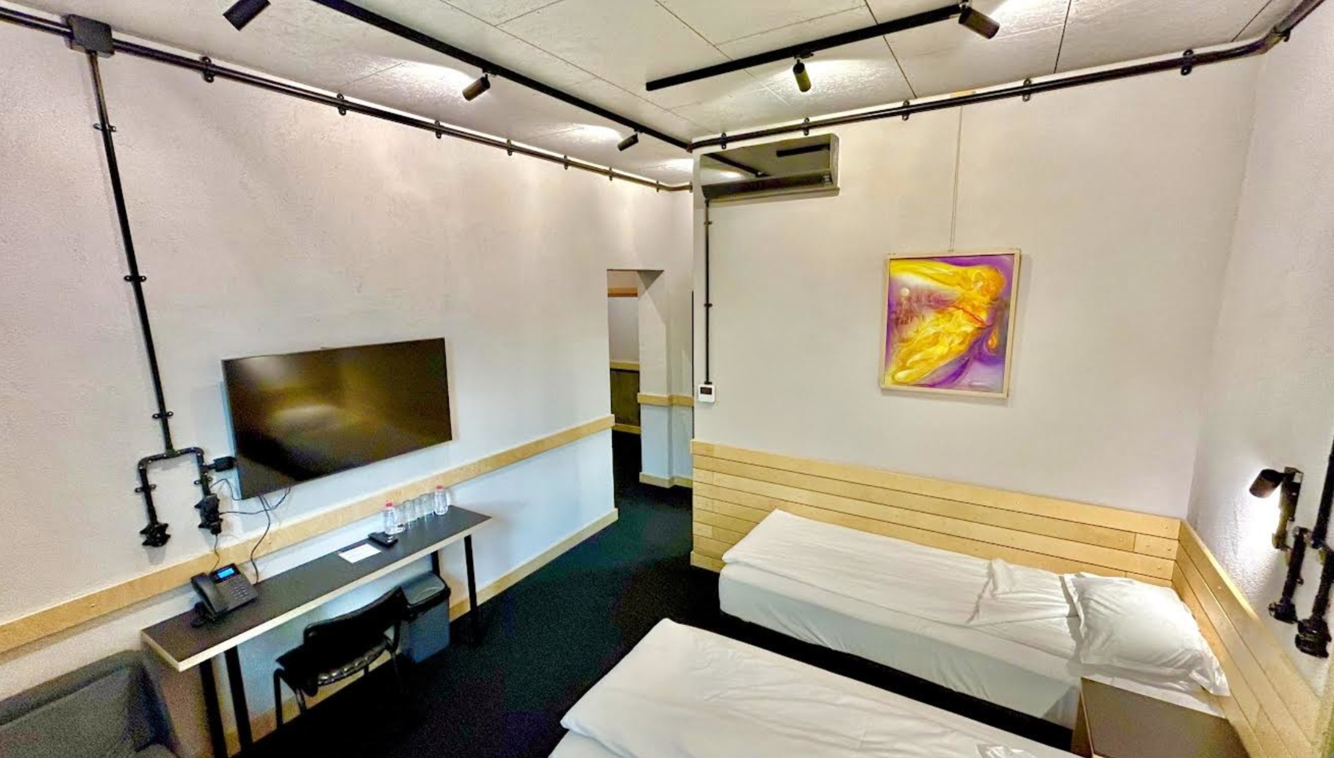 Room Two Bedrooms One Bathroom