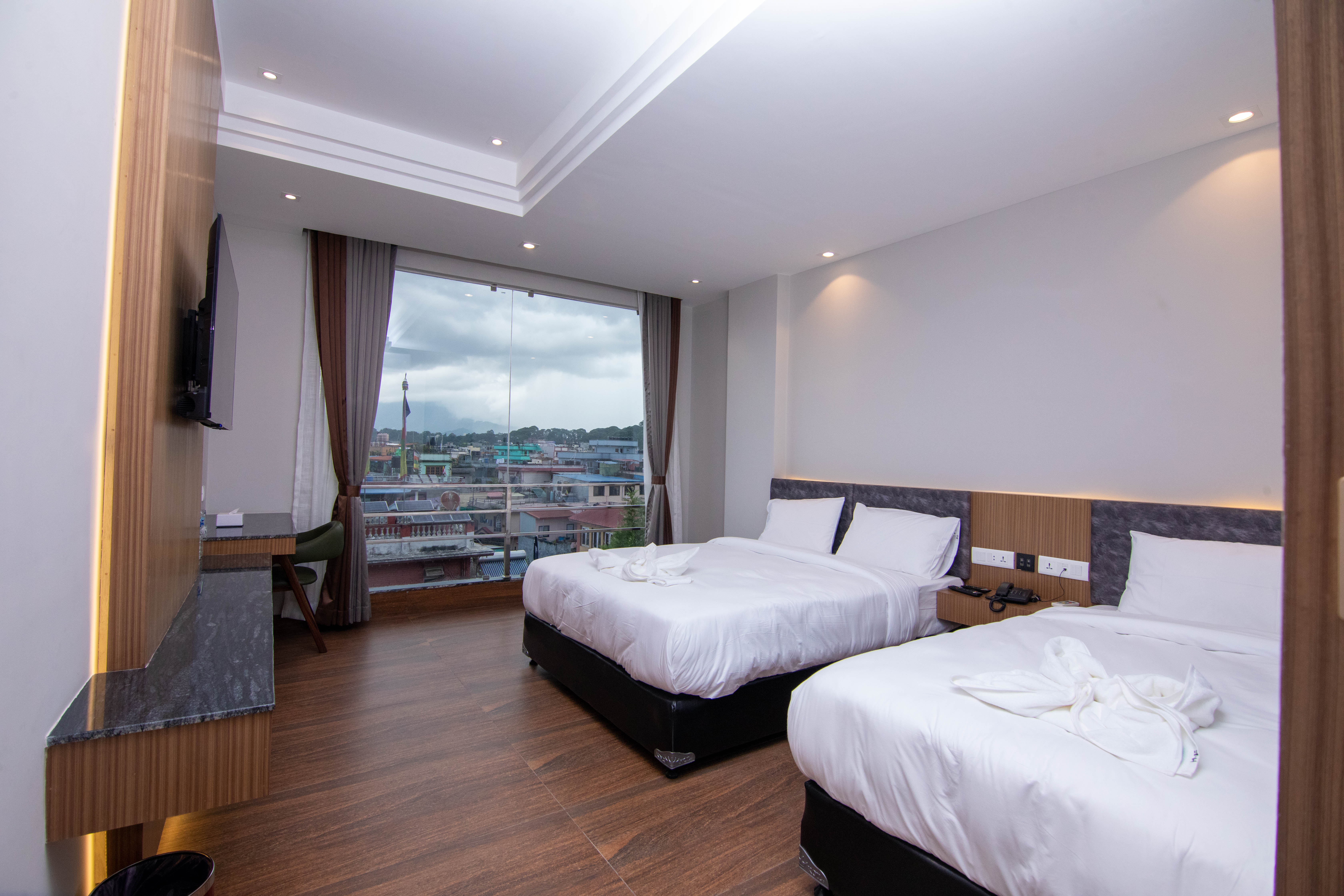 Double Single Deluxe King Bed