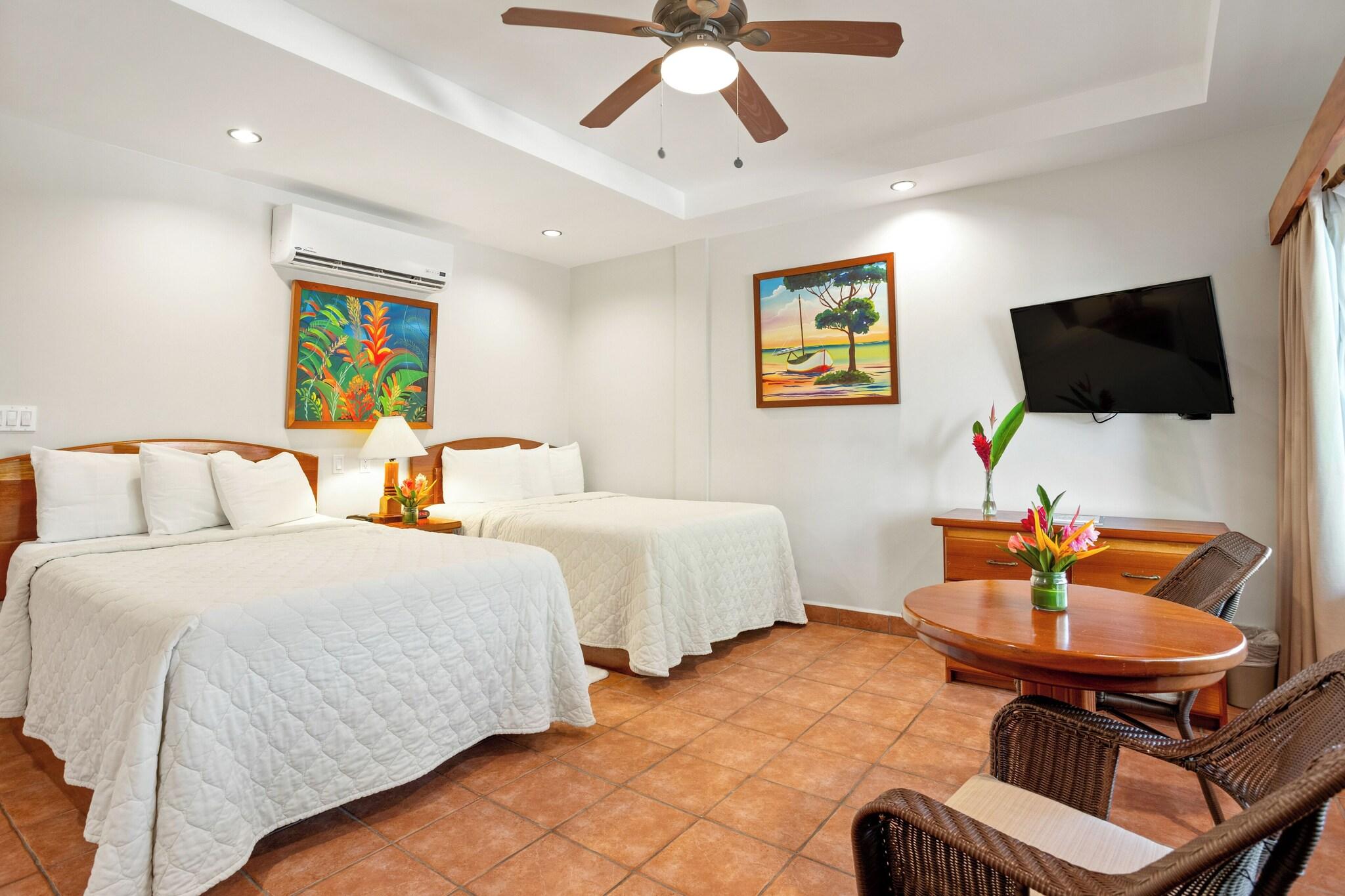 Double Two Double Beds