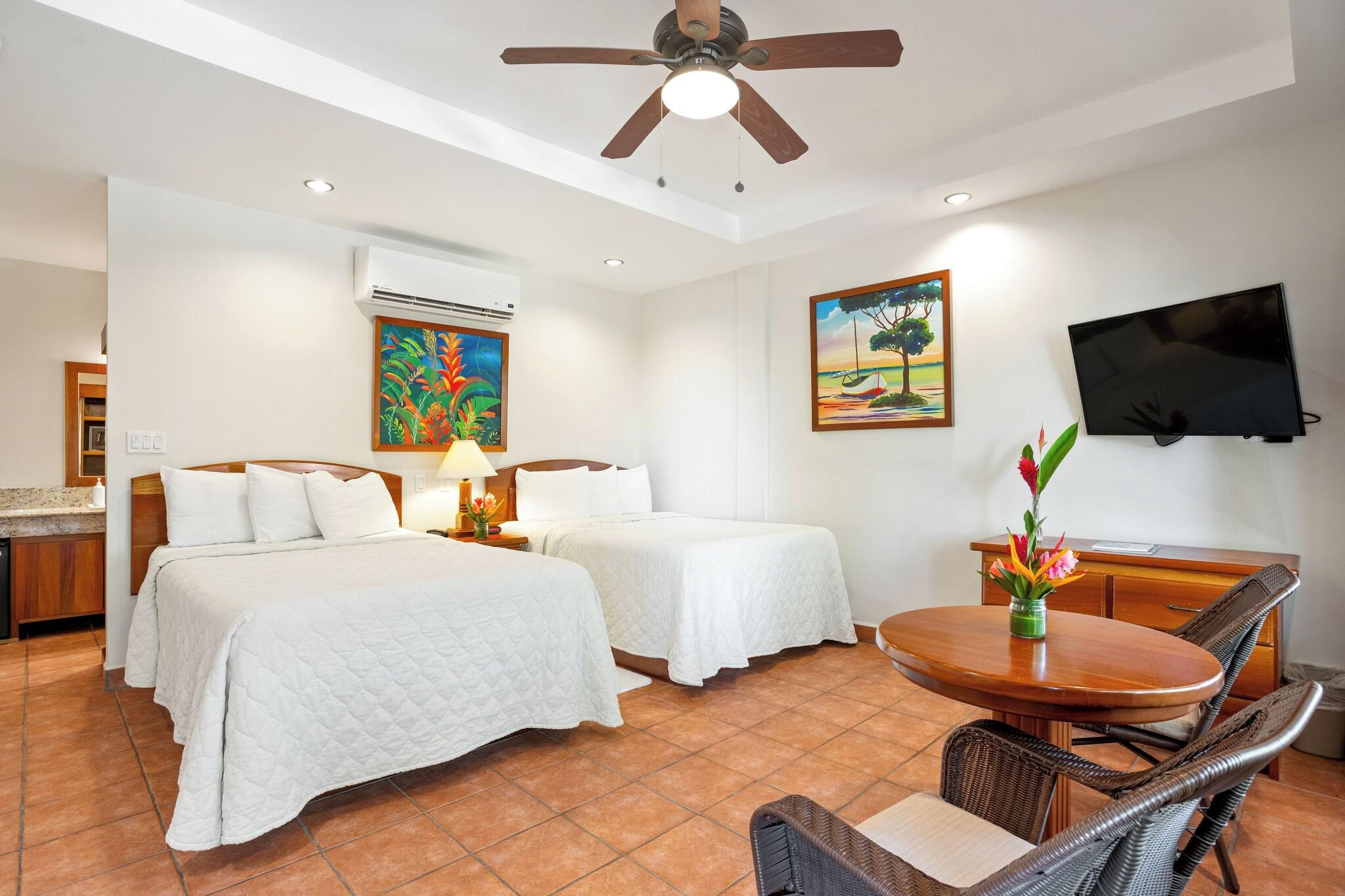 Double Two Double Beds