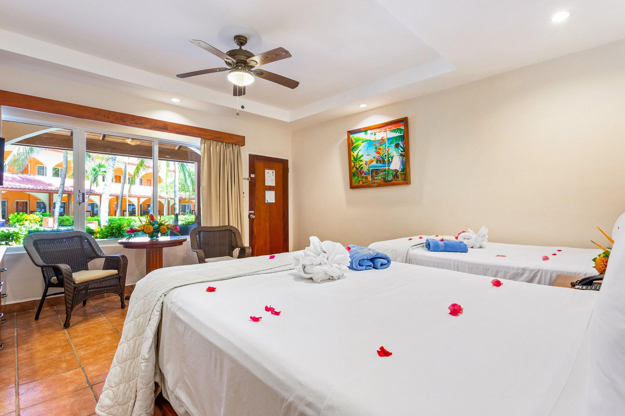 Double Two Double Beds