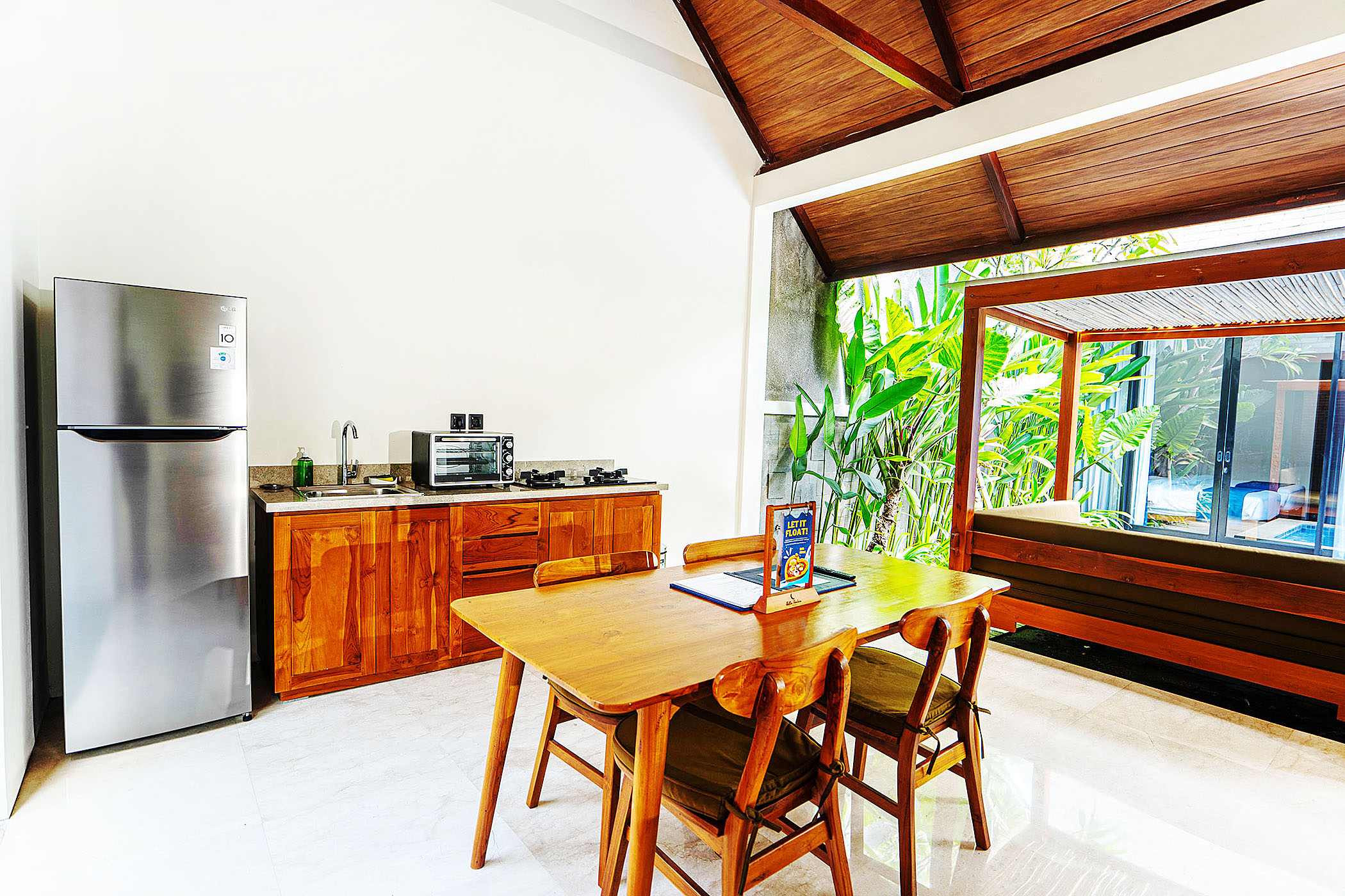 Family Room with Private Pool