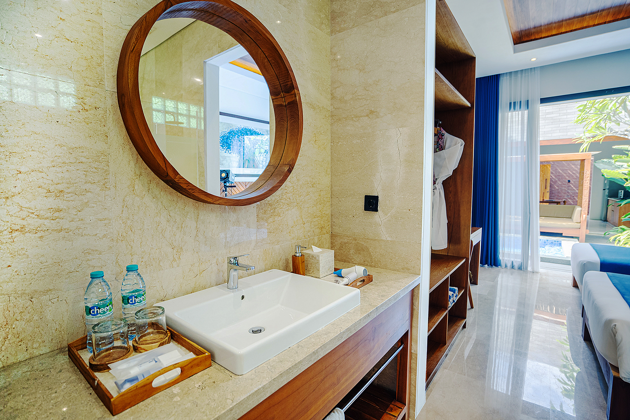 Family Room with Private Pool