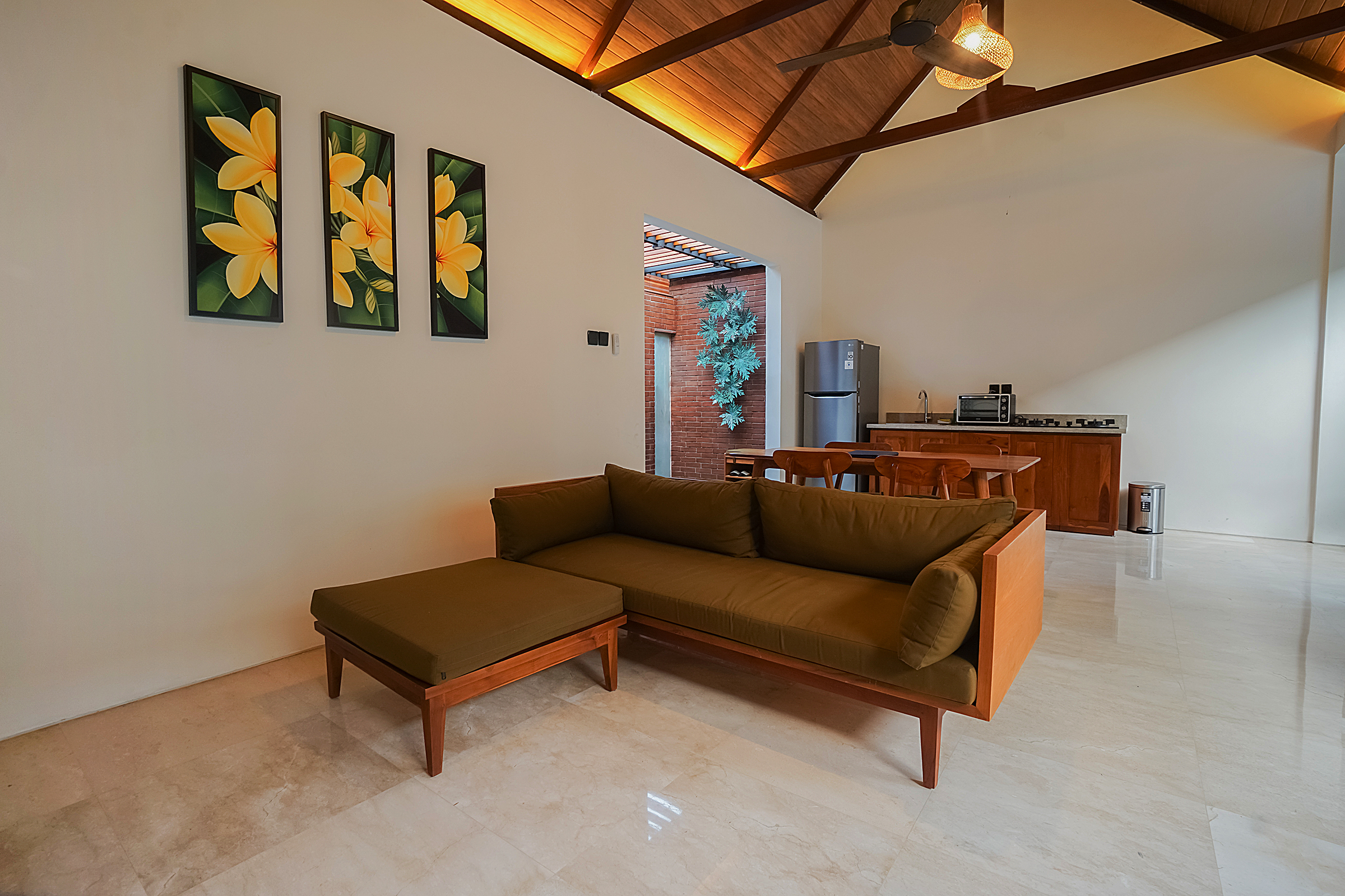 Family Room with Private Pool