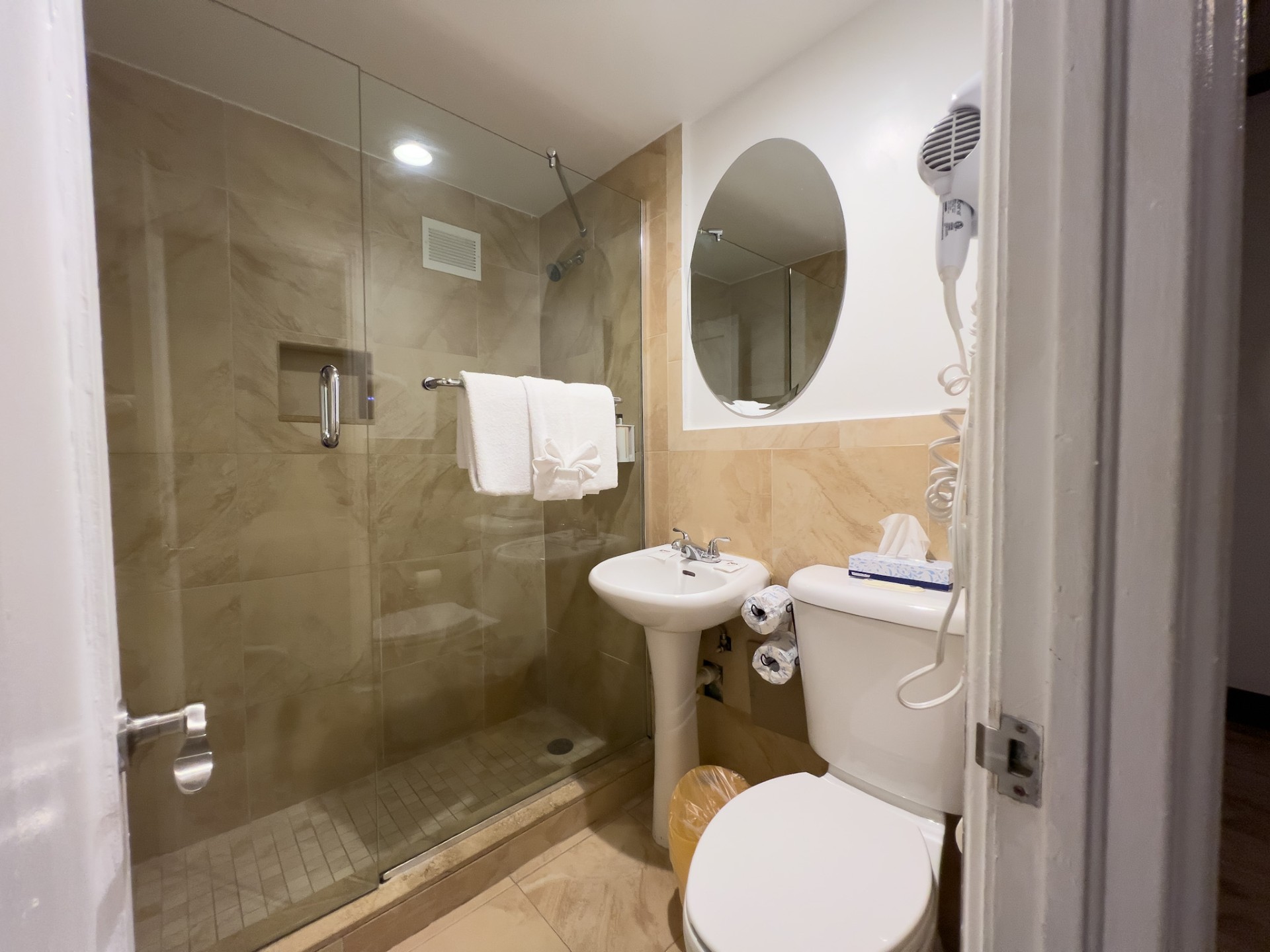 Room Partial Ocean View Two Double Beds