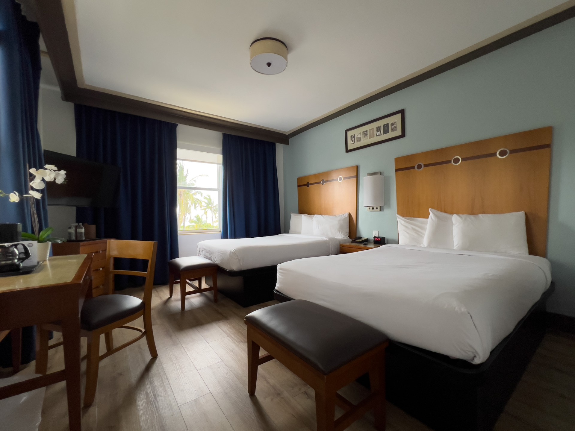 Room Ocean Front Two Double Beds