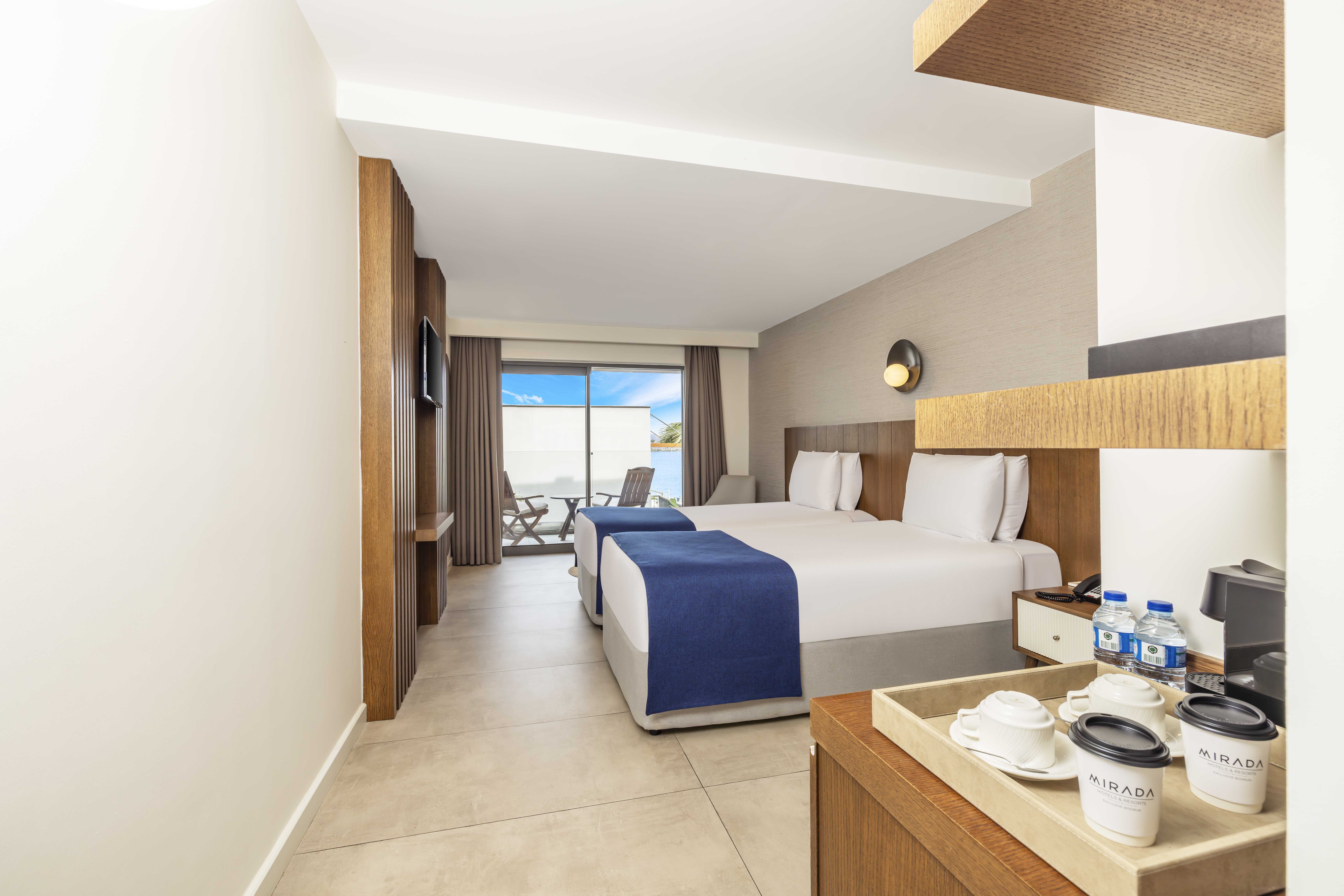 Triple Partial Sea View