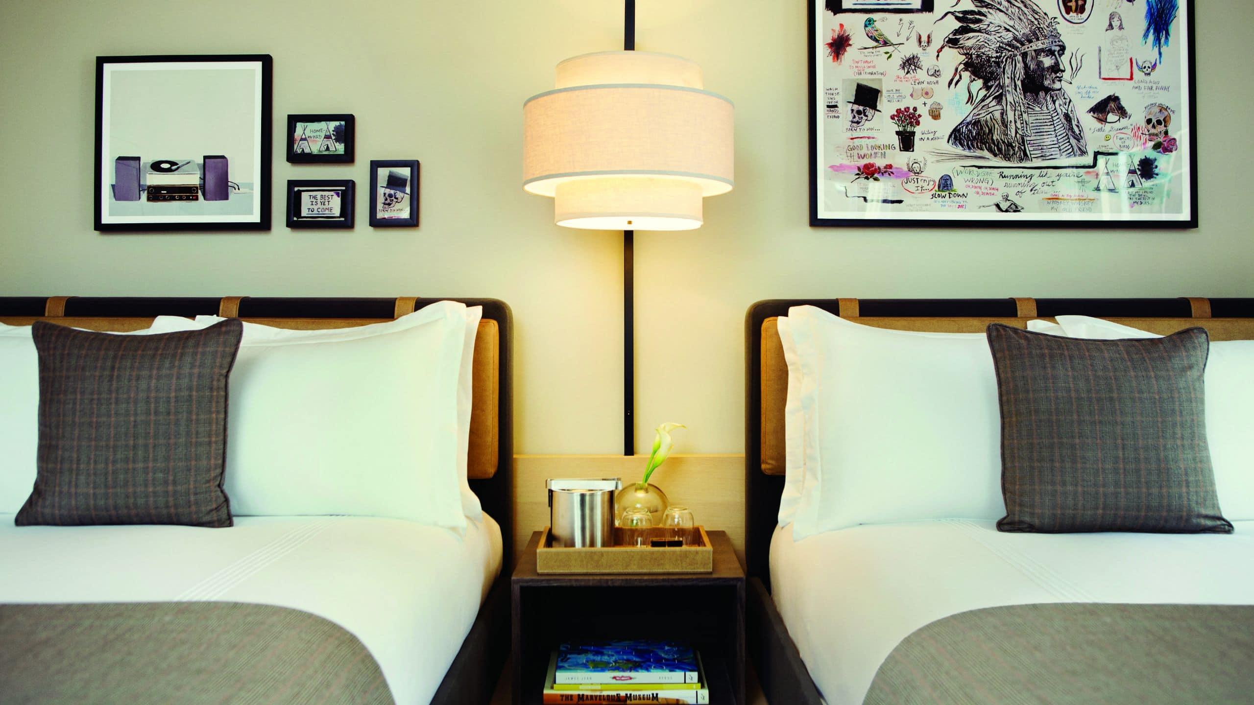 Double Two Double Beds