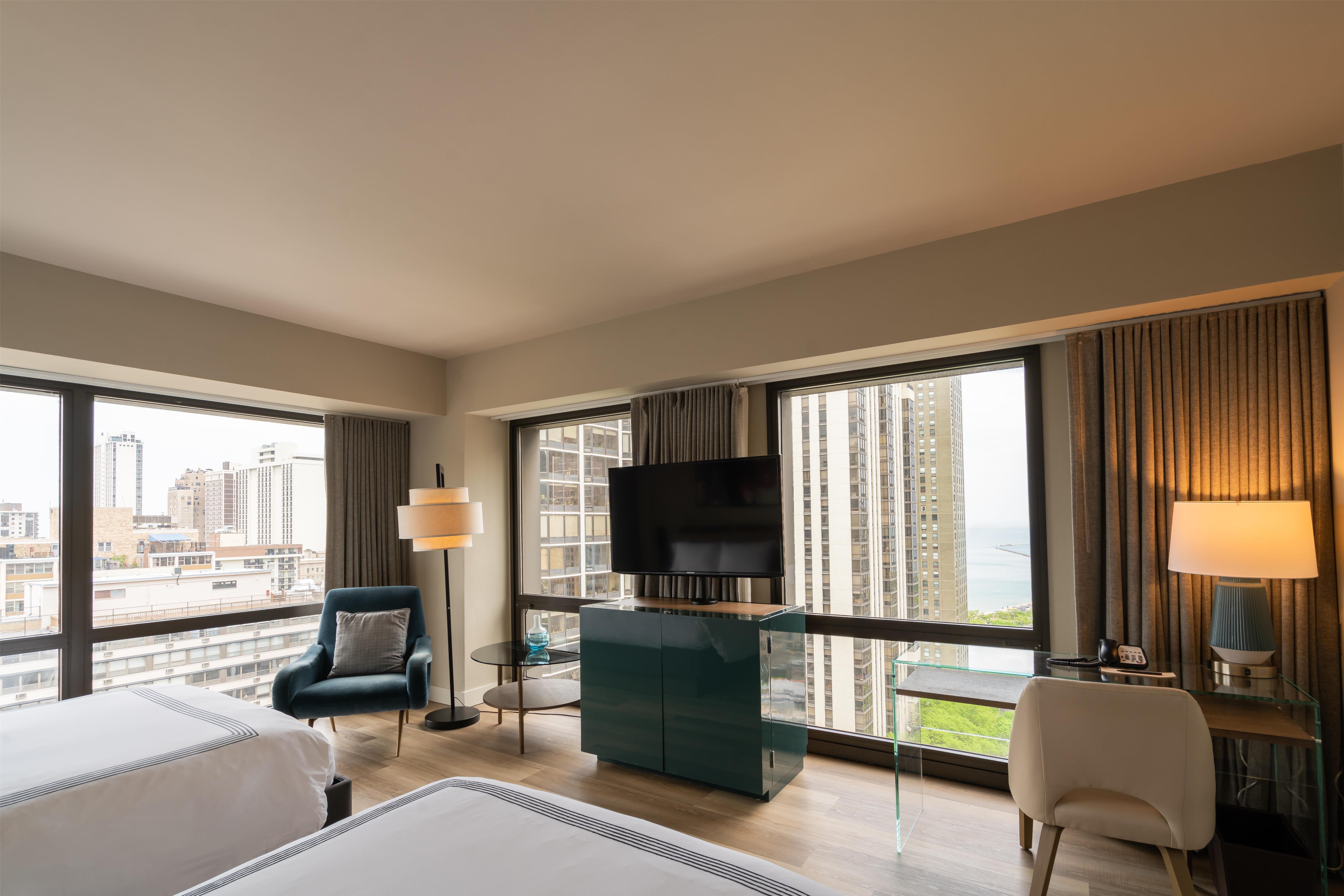 Double Two Double Beds