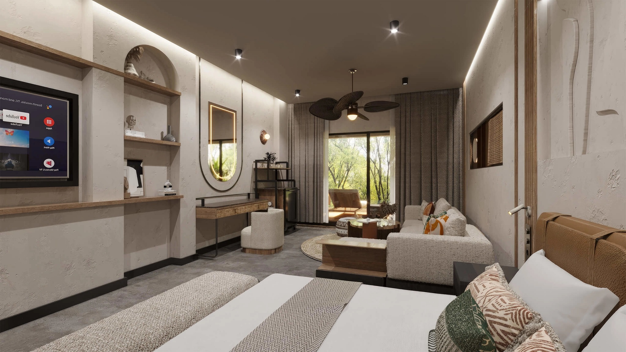 Double Single Deluxe Pool View