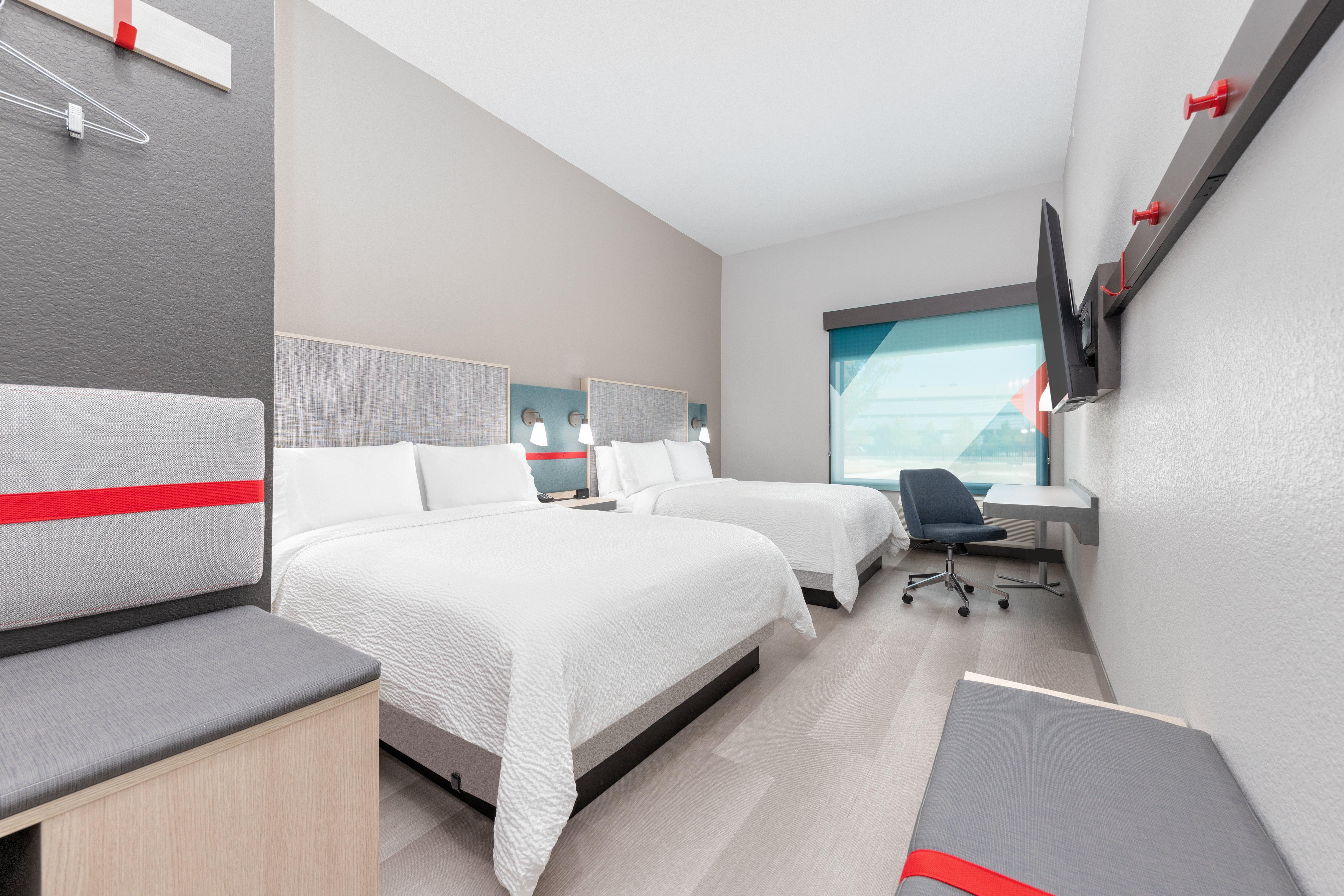 Double Two Queen Beds