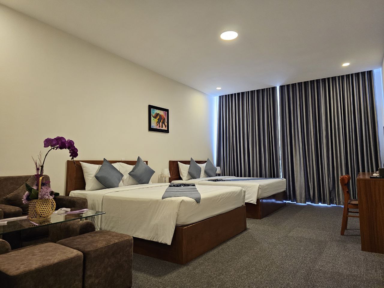 Family Room Two Bedrooms with Air Conditioning