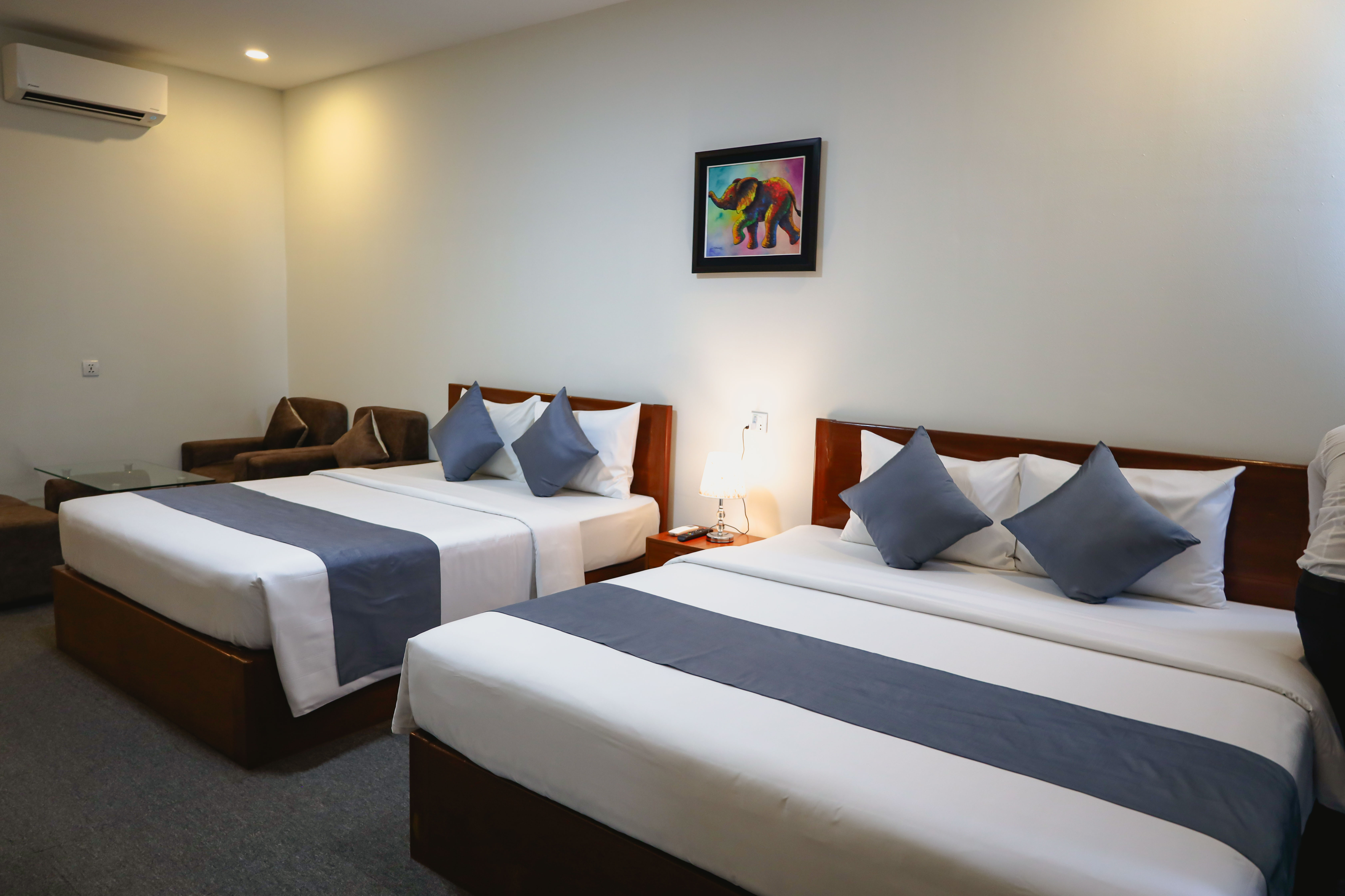 Family Room Two Bedrooms with Air Conditioning