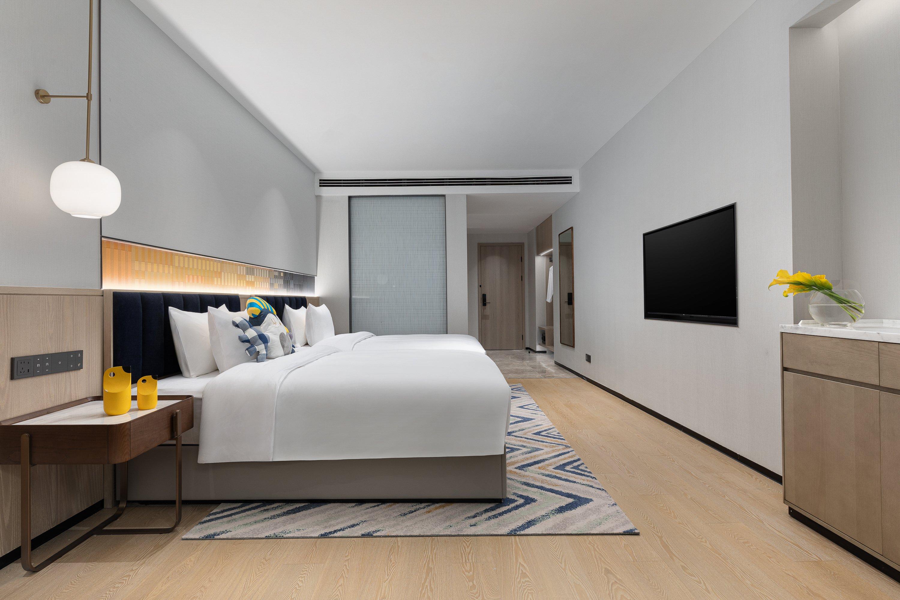 Double Two Double Beds Premium