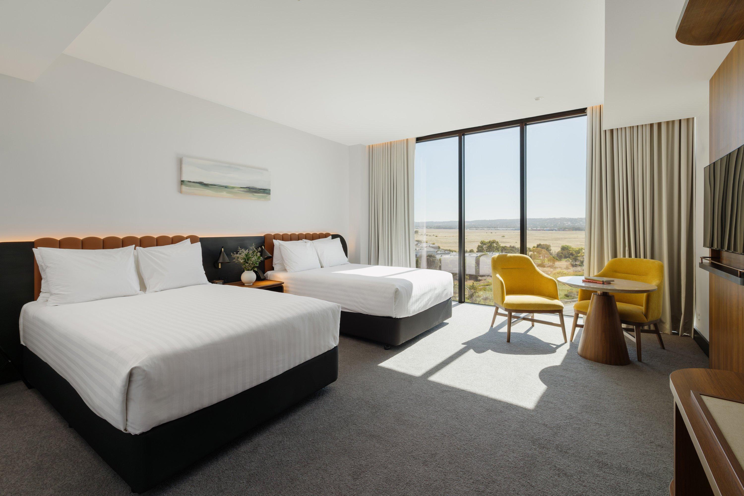 Double Two Double Beds Premium