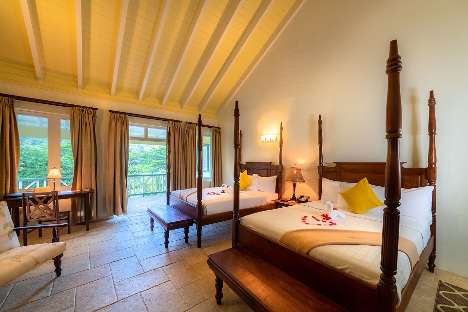 Double Garden View Two Queen Beds