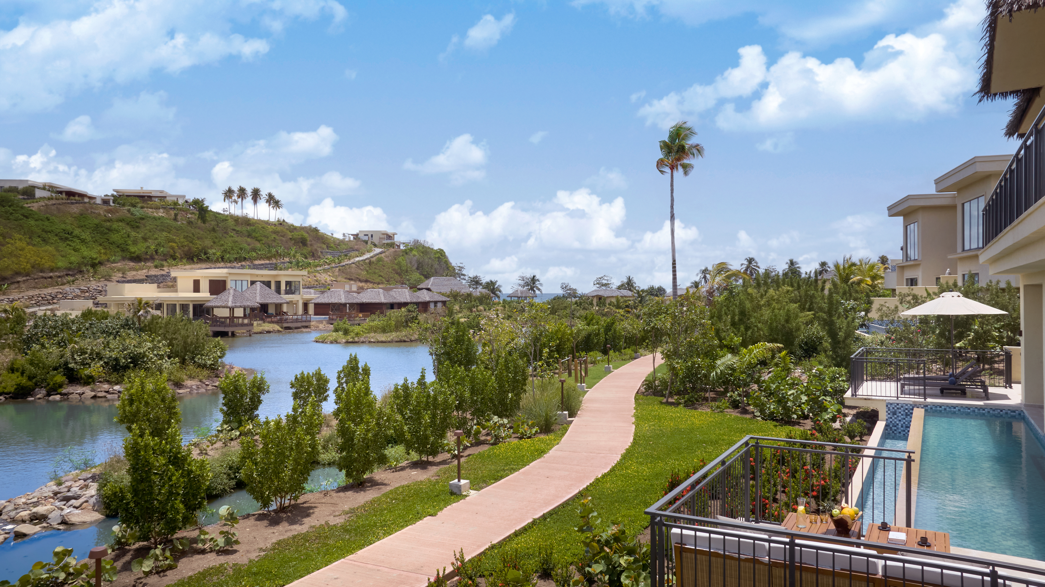 Villa Pool View Two Double Beds