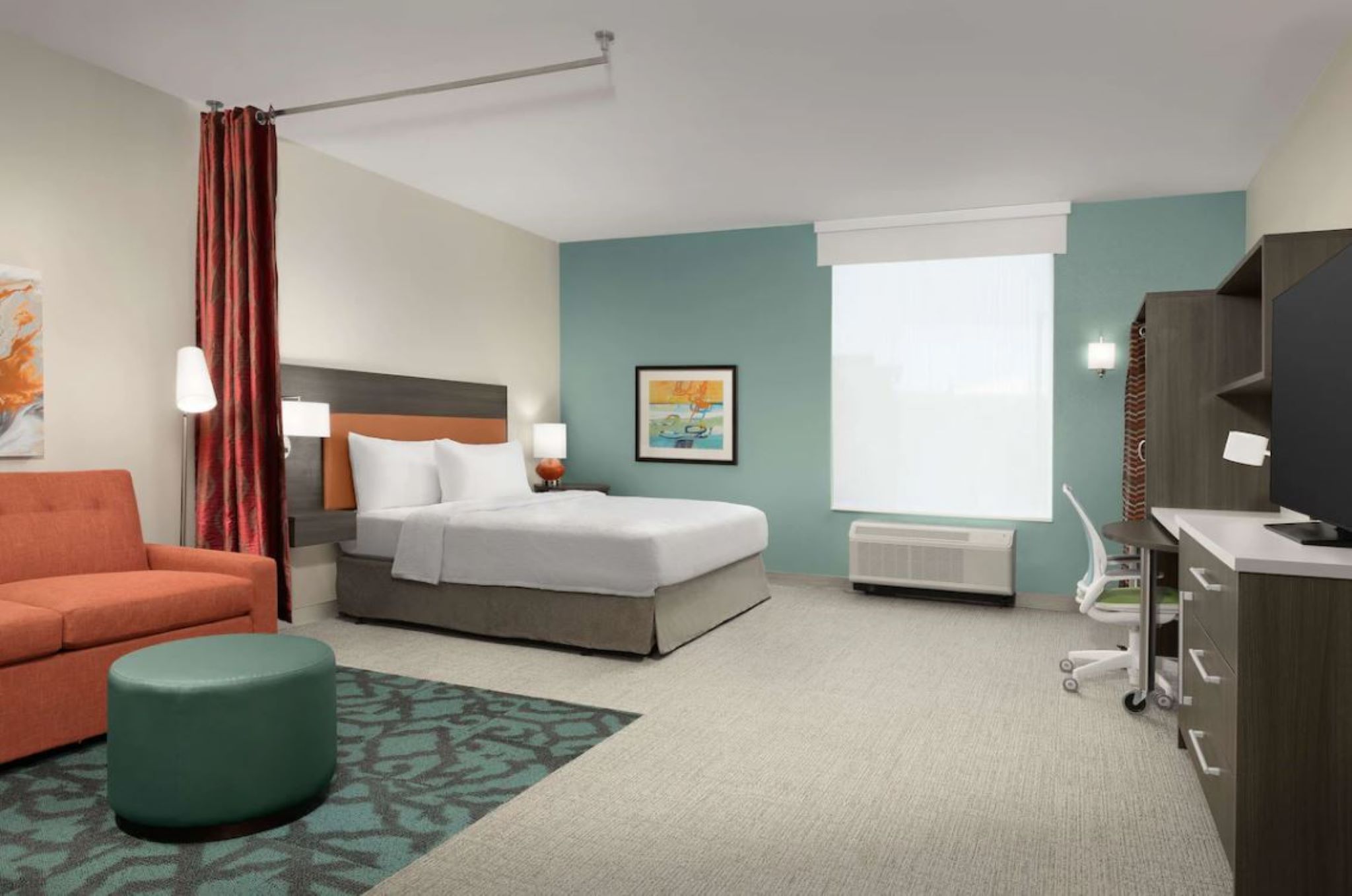 Studio King Size Bed