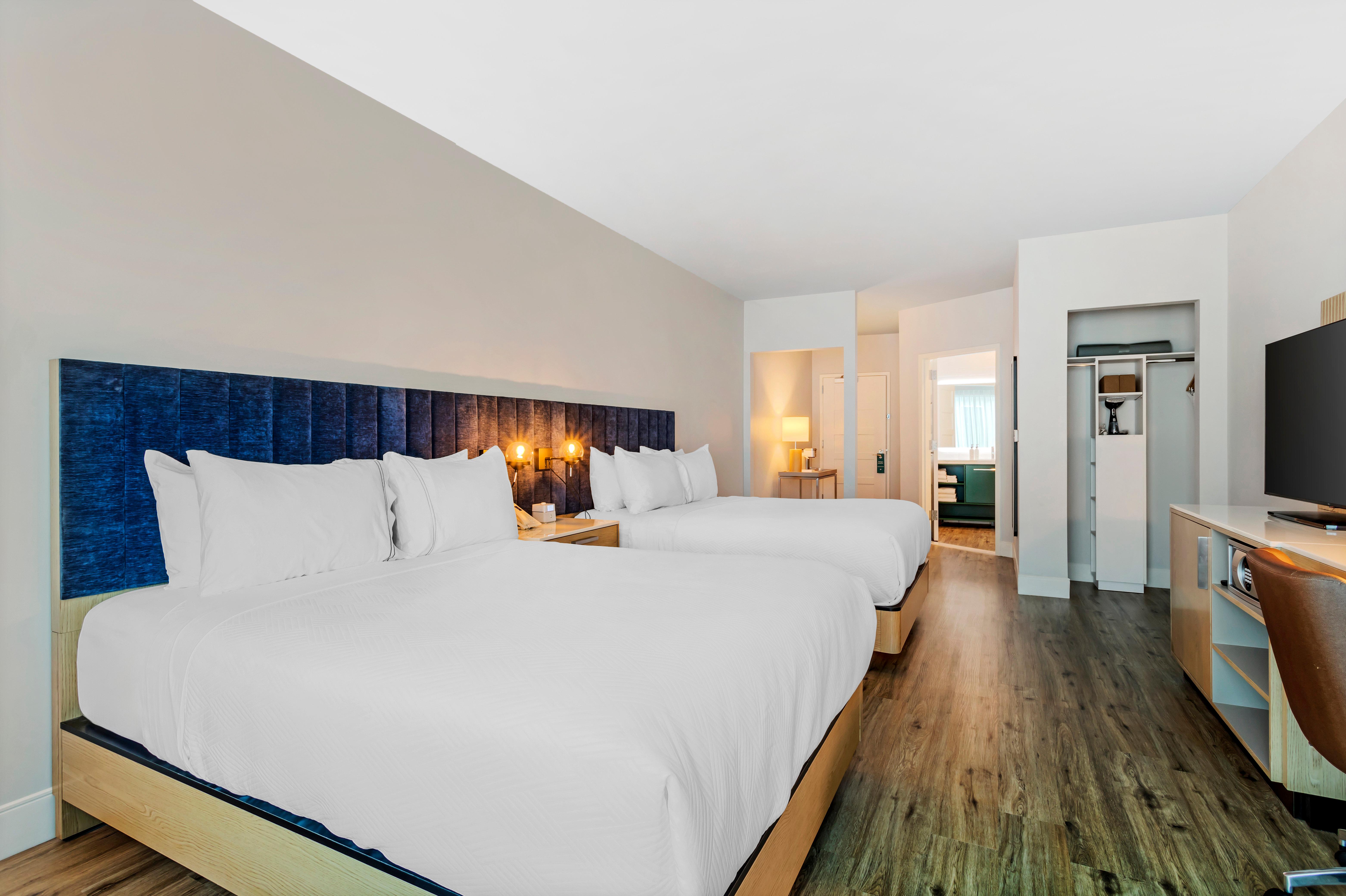 Double Two Queen Beds