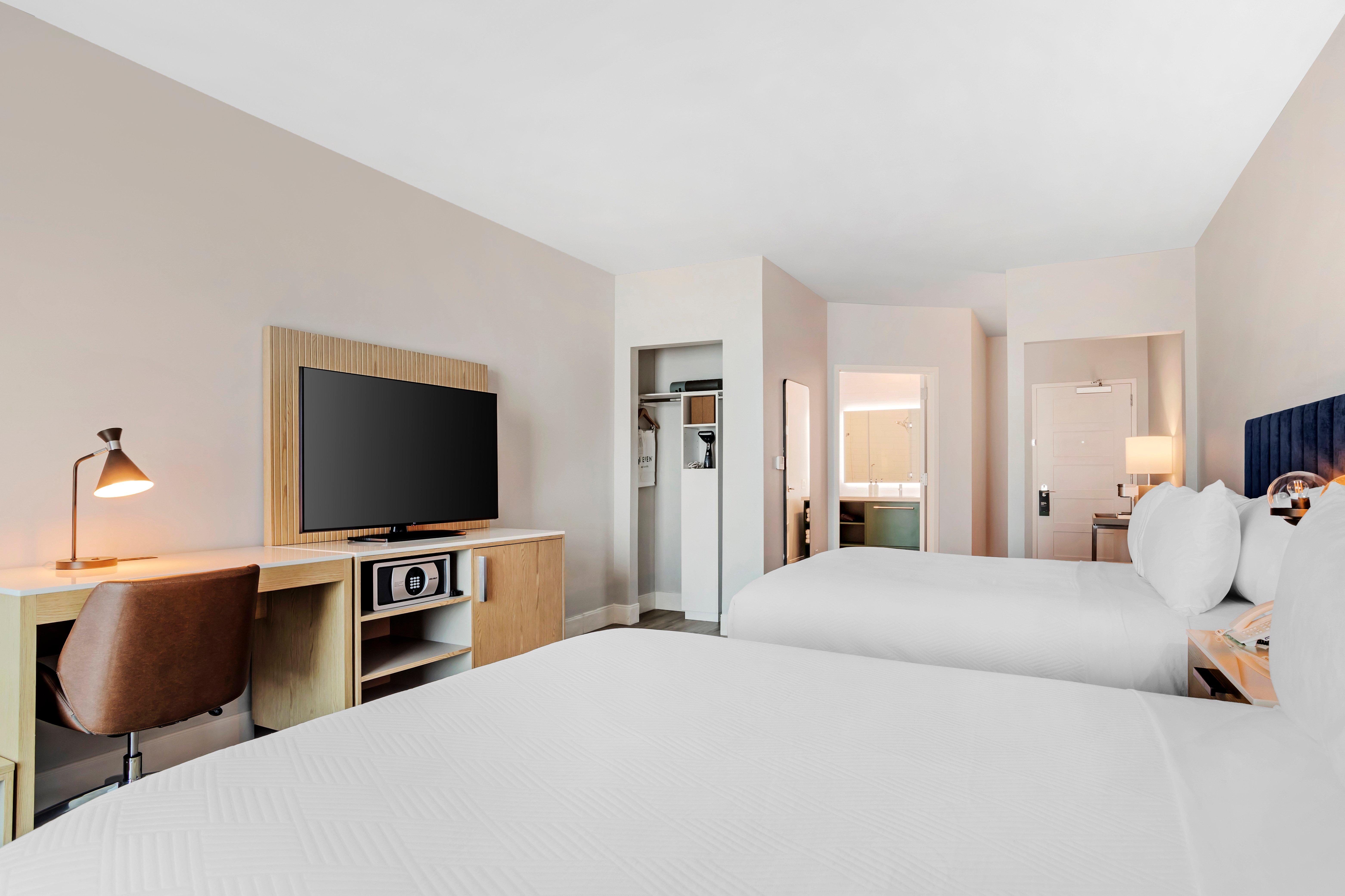 Double Two Queen Beds