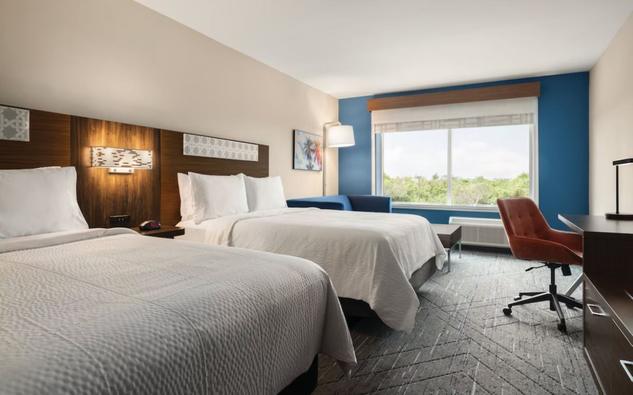 Double Two Queen Beds