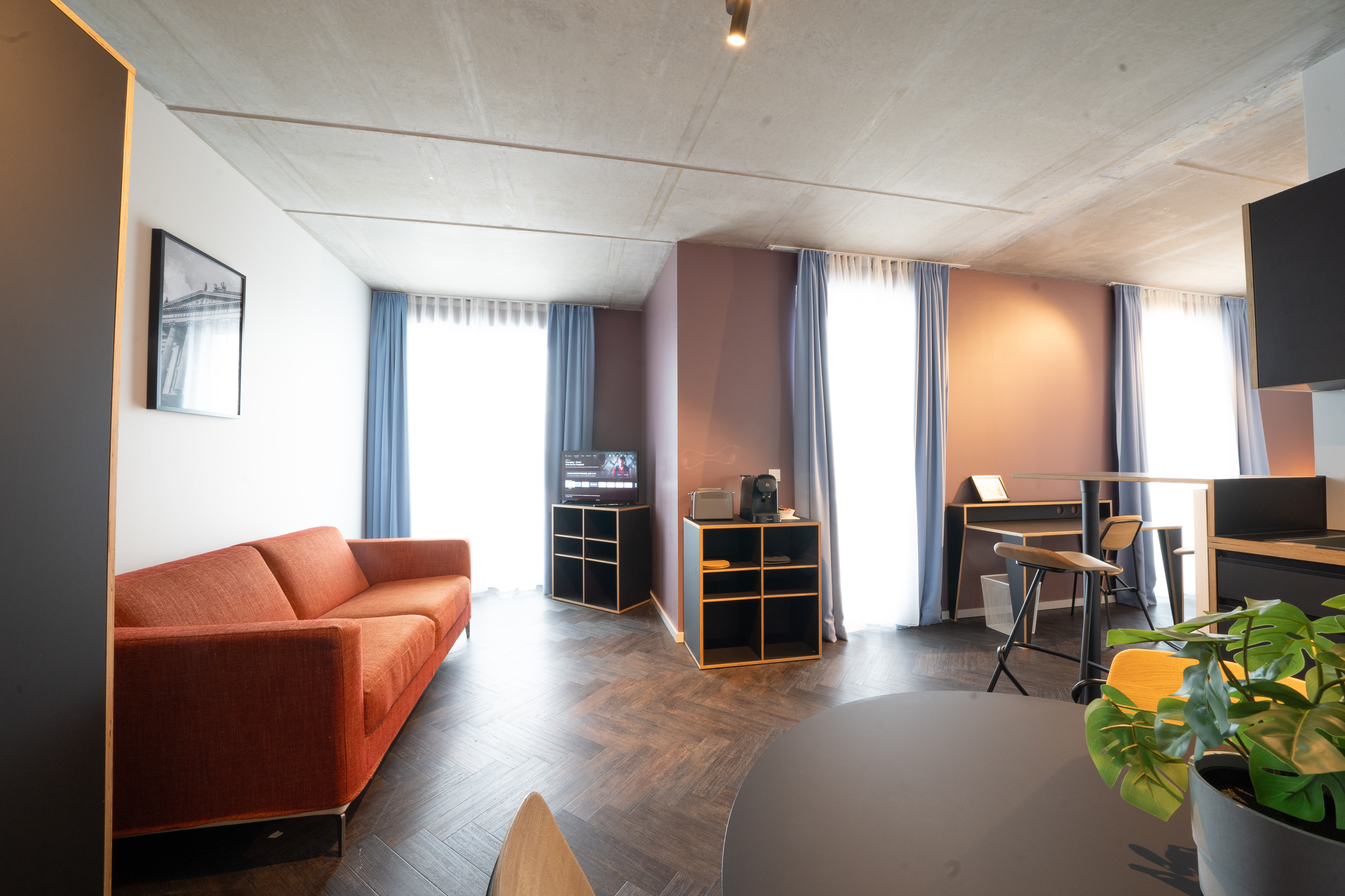 Studio with Kitchenette