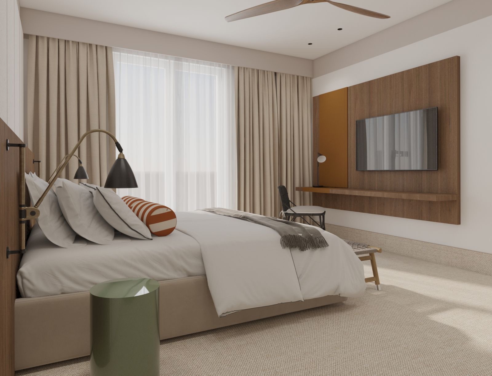 Double or Twin with Balcony