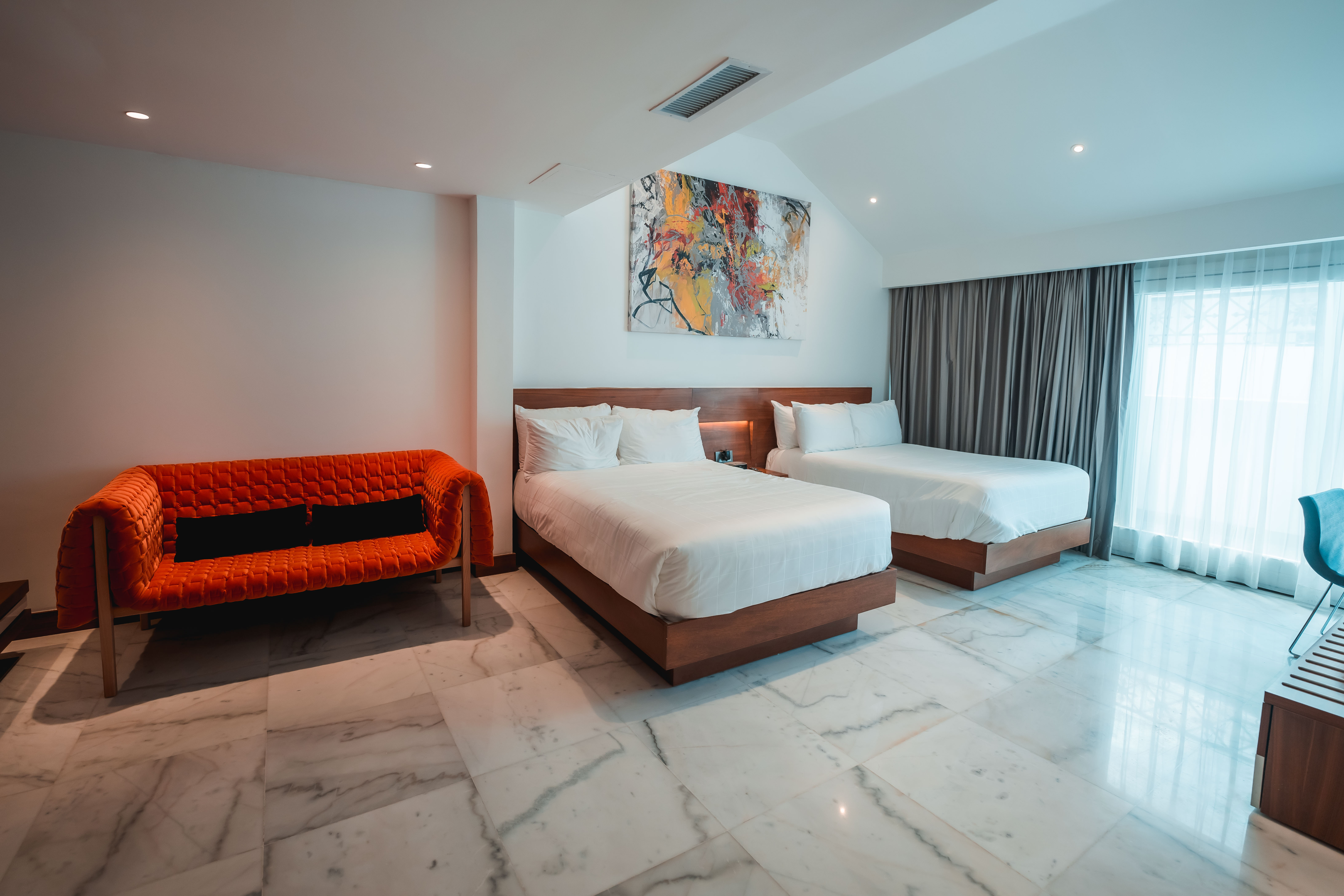 Double or Twin Two Double Beds