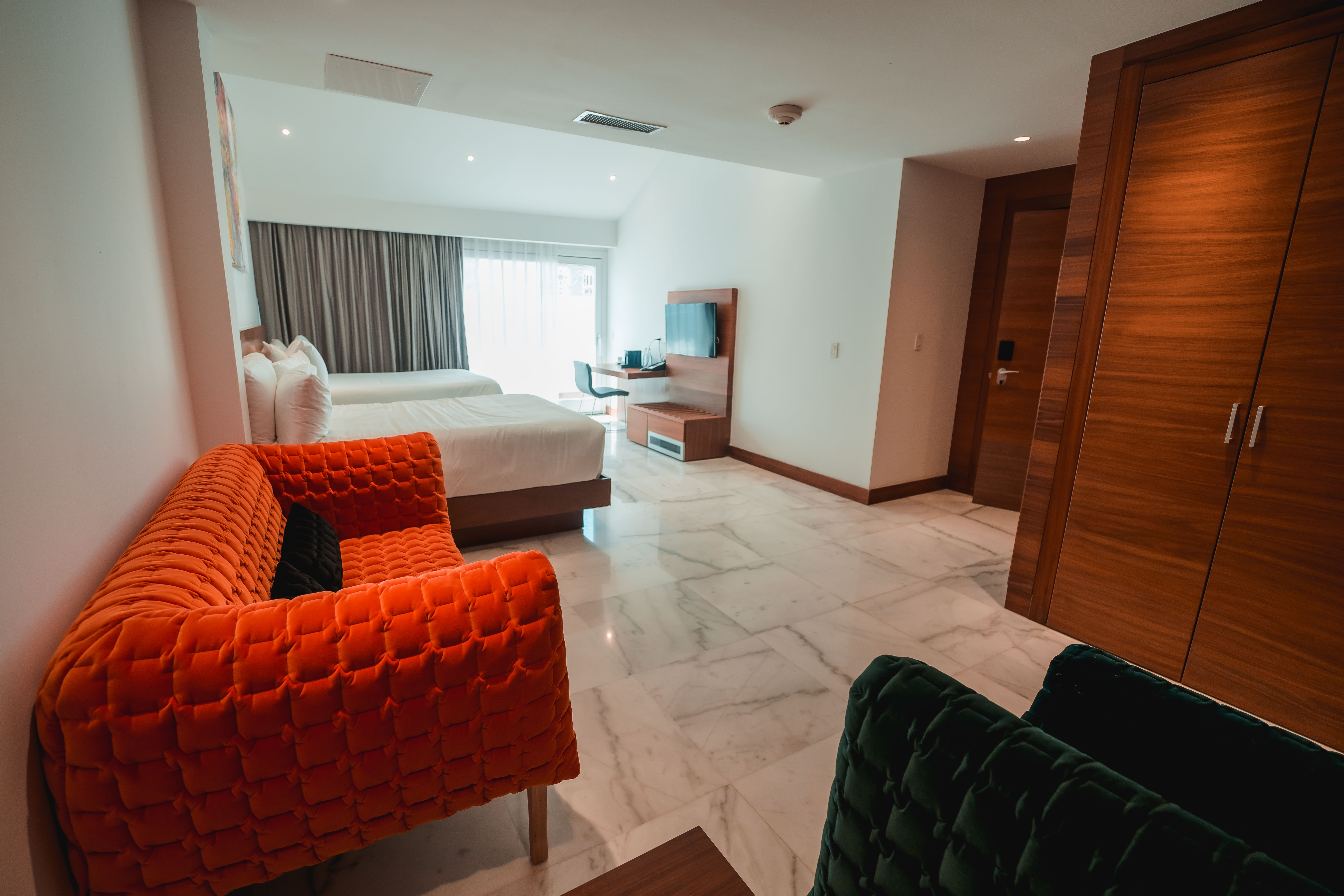 Double or Twin Two Double Beds