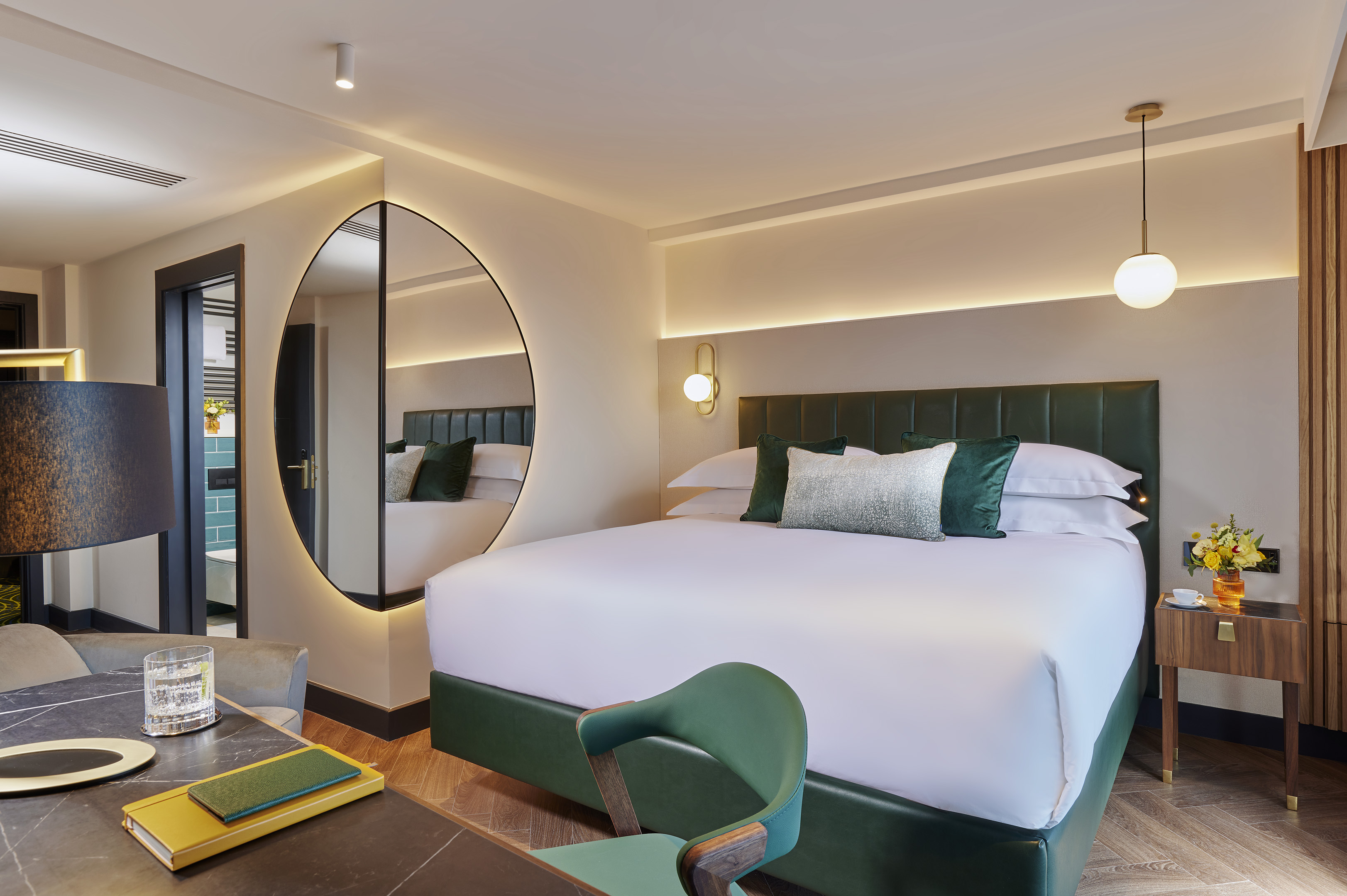 Double Single King Size Bed